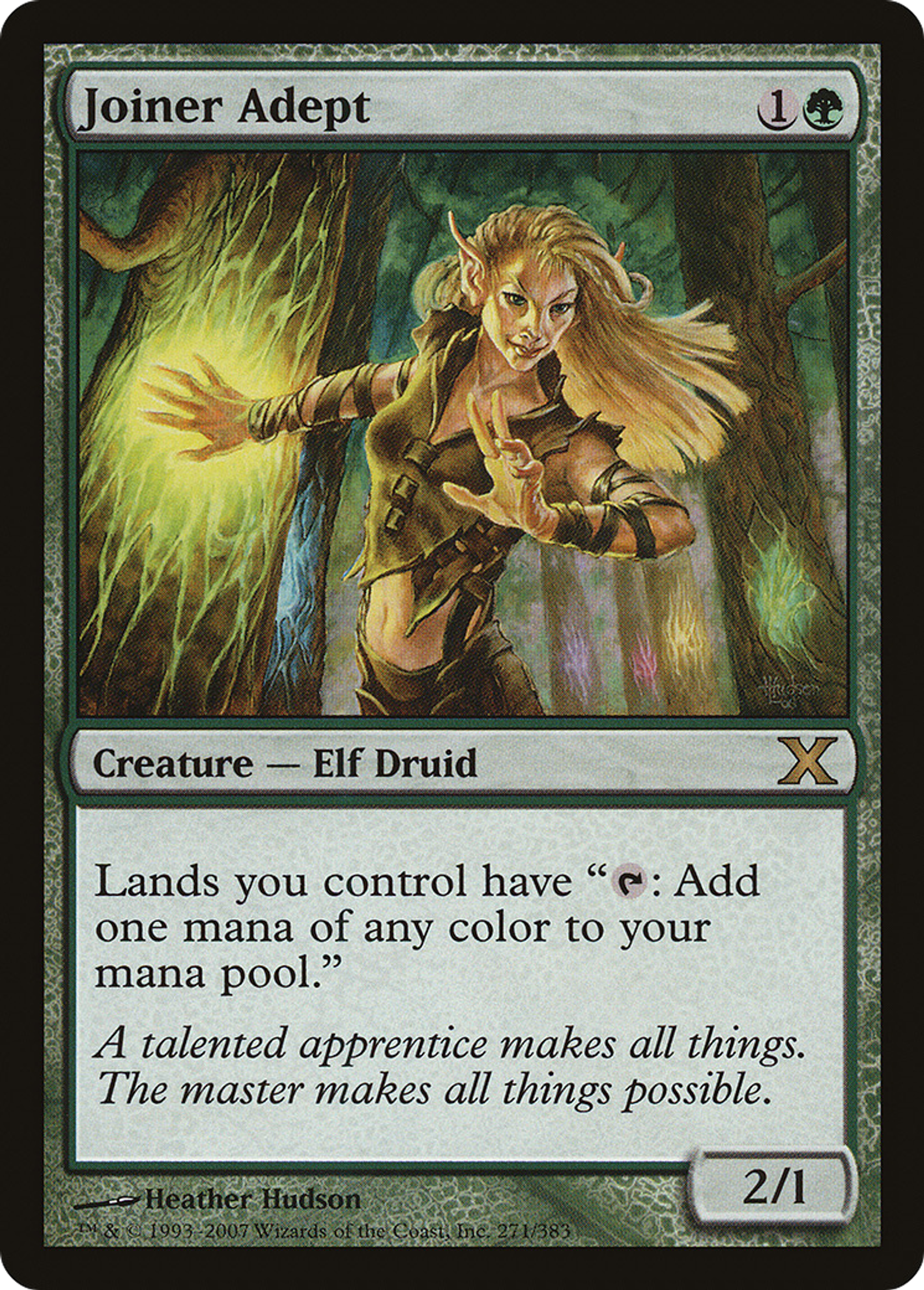 Joiner Adept — Tenth Edition — Magic: The Gathering