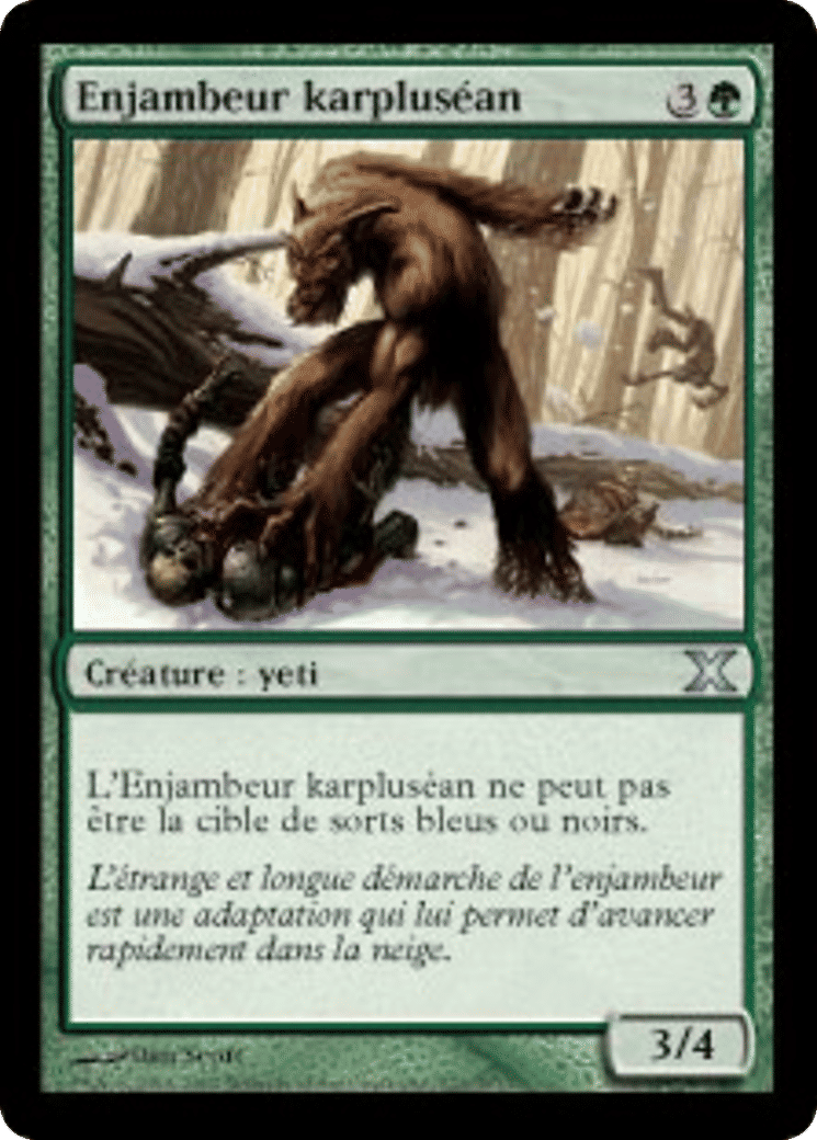 Enjambeur karpluséan — Tenth Edition — Magic: The Gathering