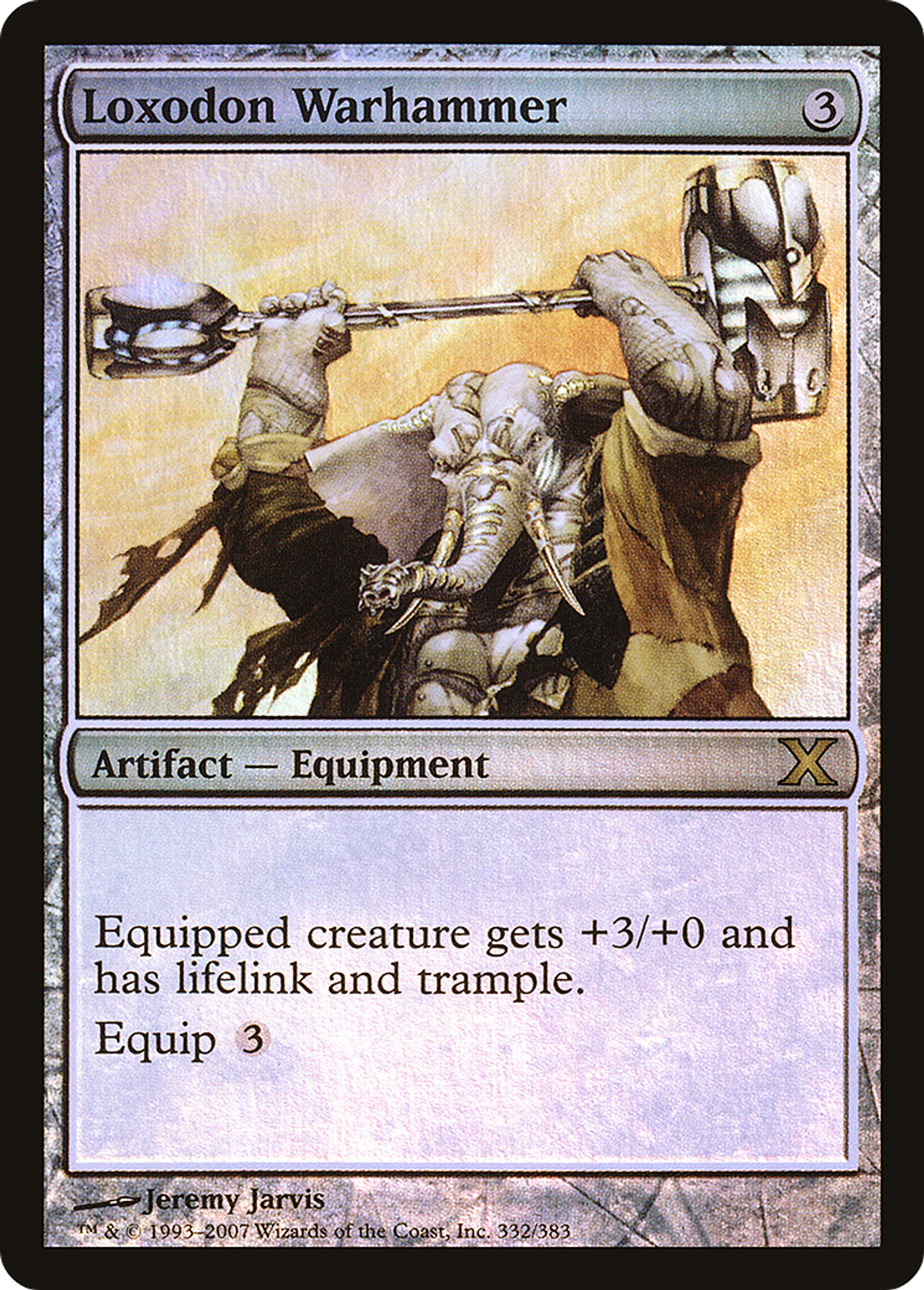 Loxodon Warhammer — Tenth Edition — Magic: The Gathering