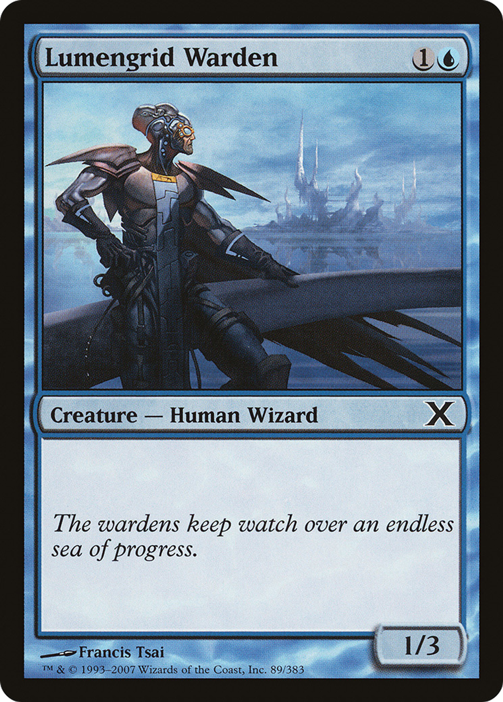 Lumengrid Warden — Tenth Edition — Magic: The Gathering