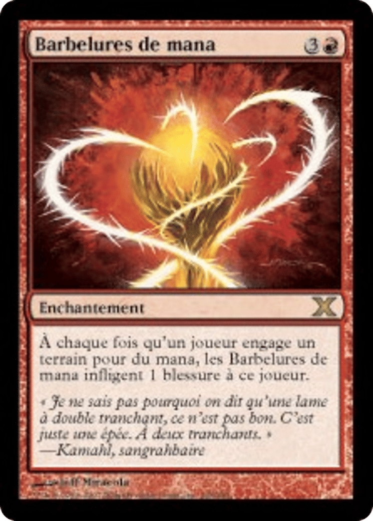 Barbelures de mana — Tenth Edition — Magic: The Gathering