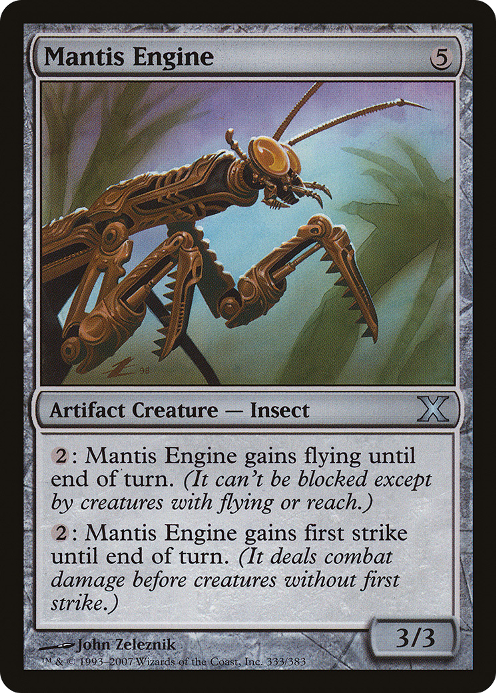 Mantis Engine — Tenth Edition — Magic: The Gathering