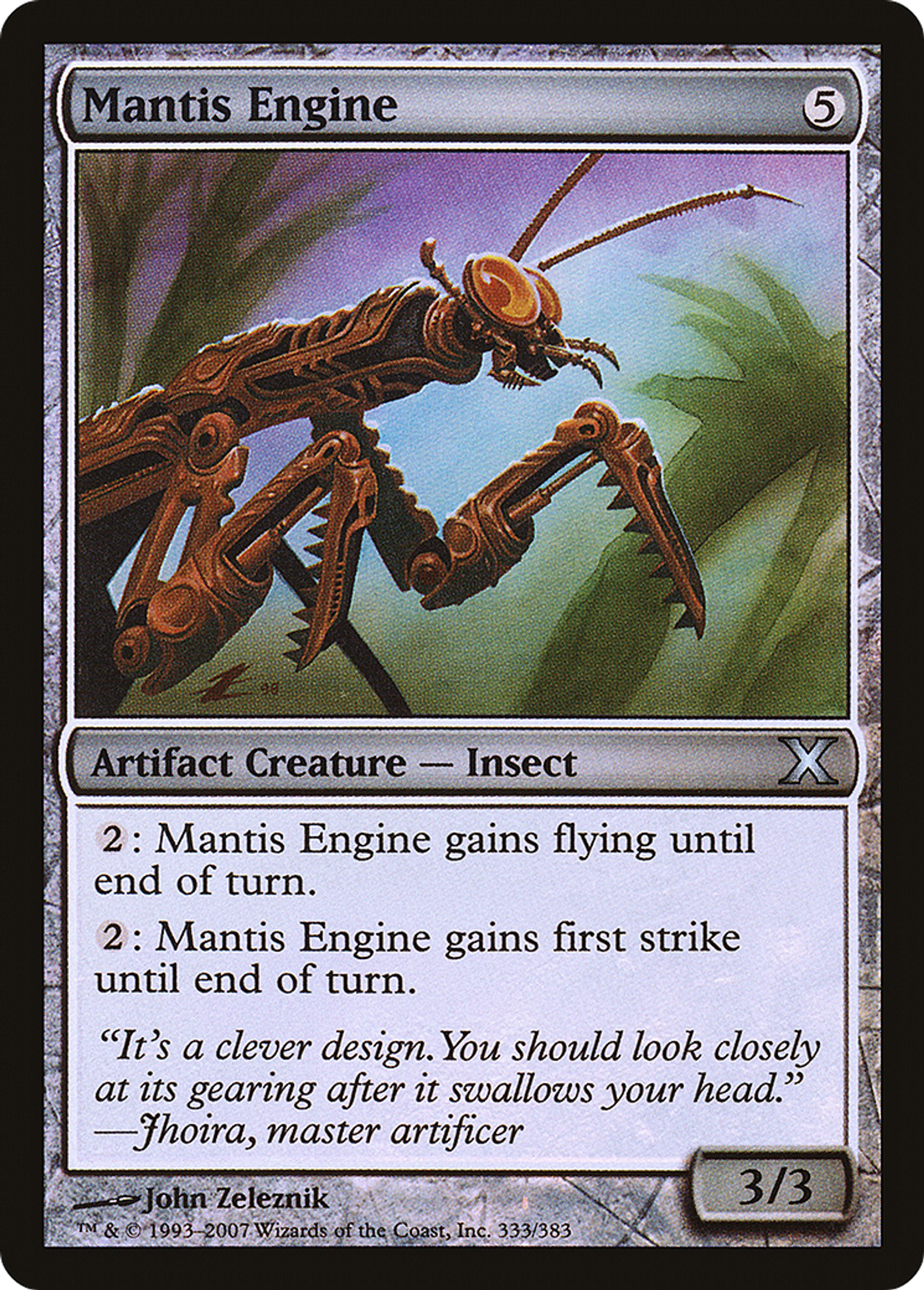 Mantis Engine — Tenth Edition — Magic: The Gathering