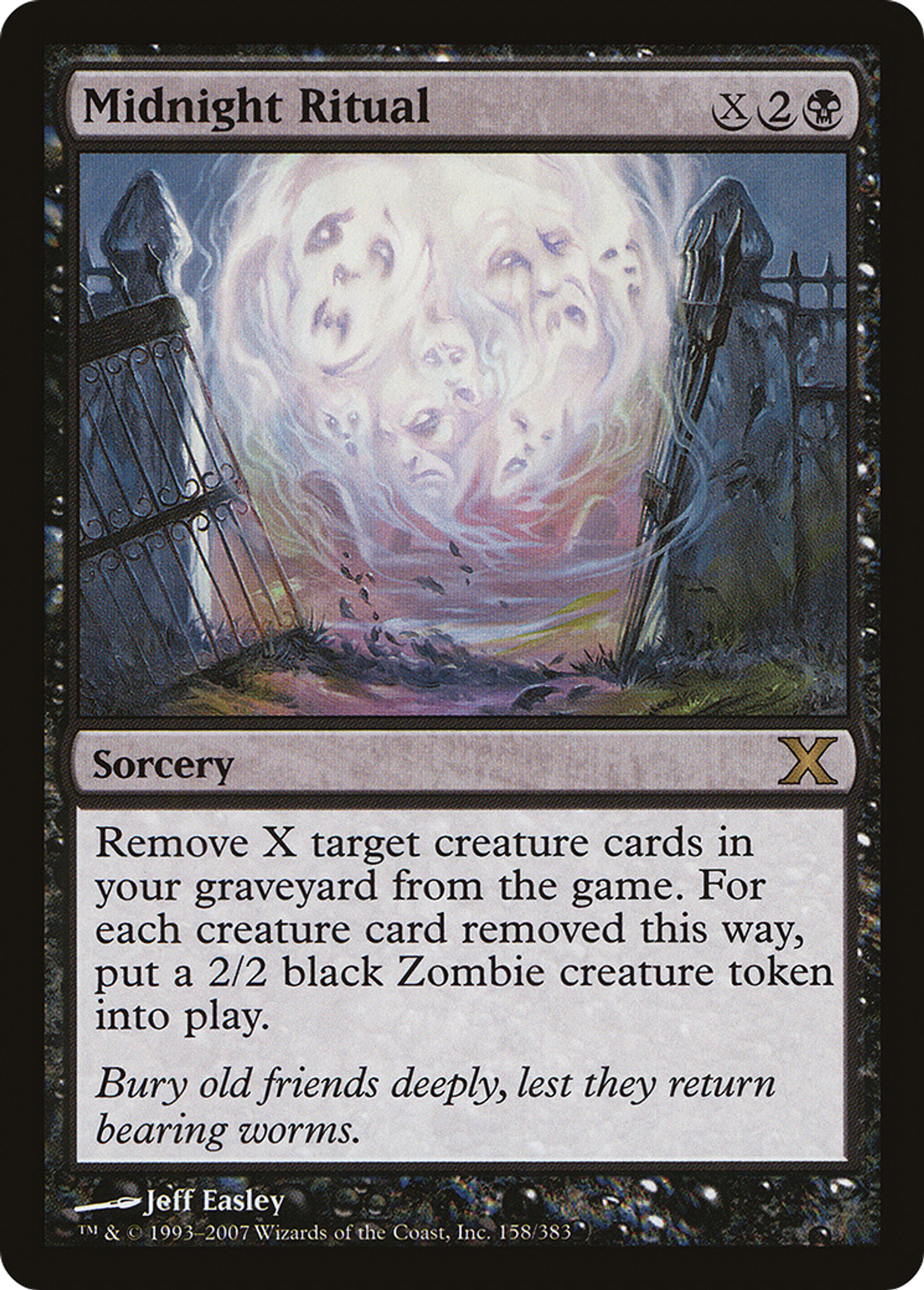 Midnight Ritual — Tenth Edition — Magic: The Gathering