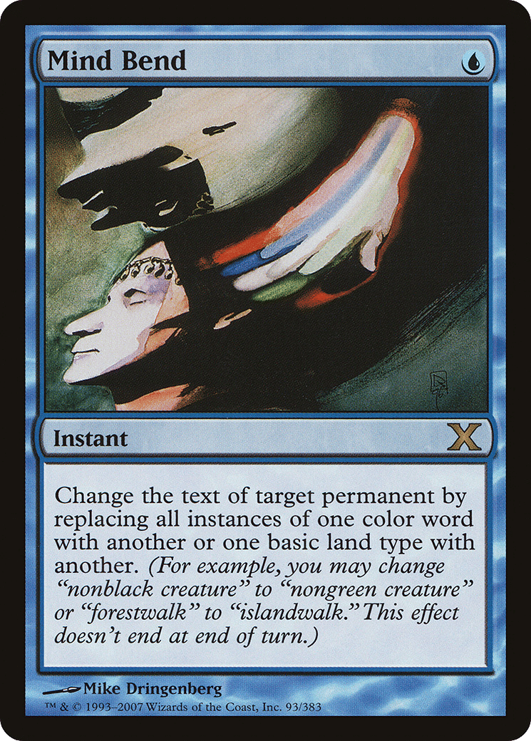 Mind Bend — Tenth Edition — Magic: The Gathering