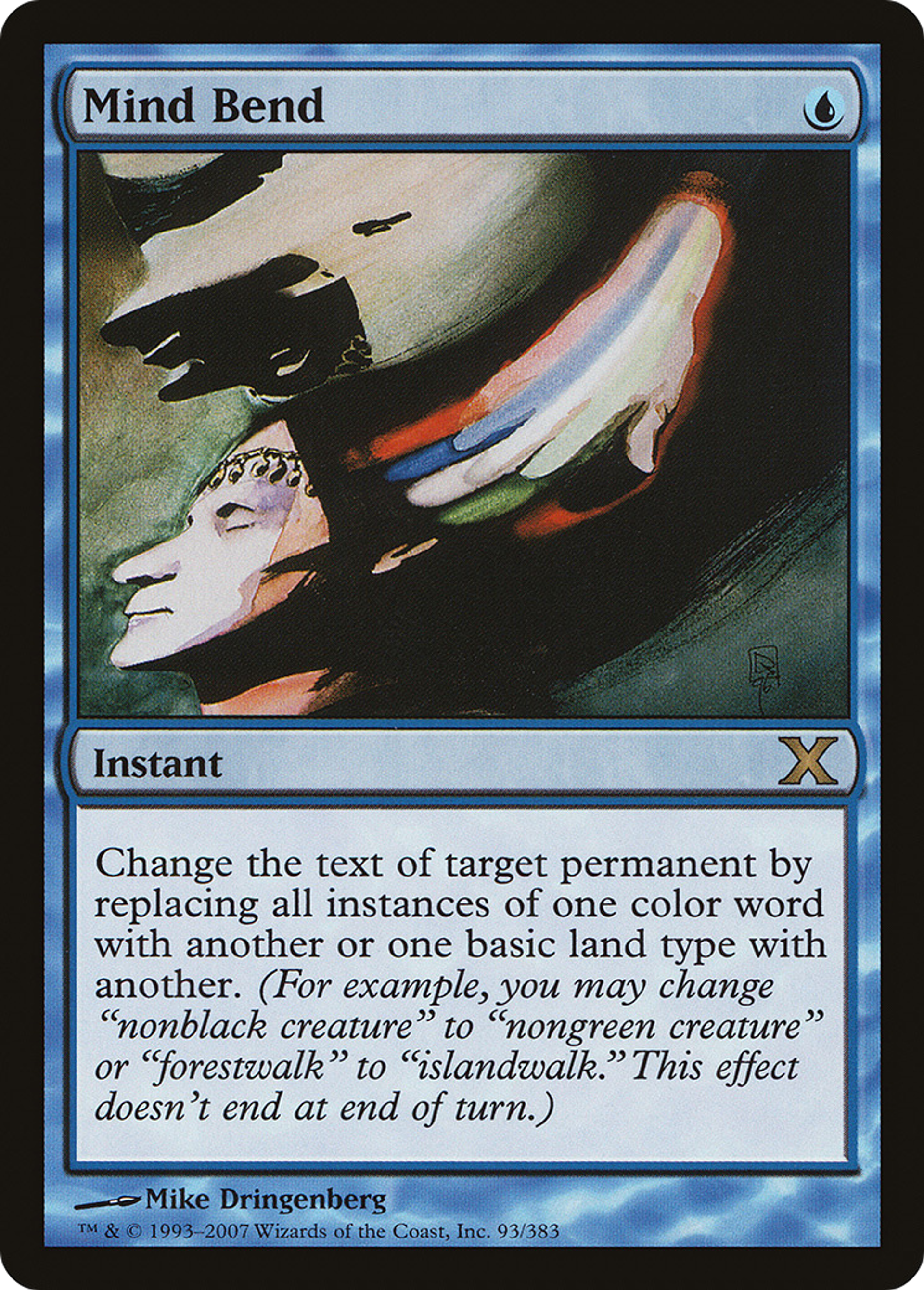 Mind Bend — Tenth Edition — Magic: The Gathering