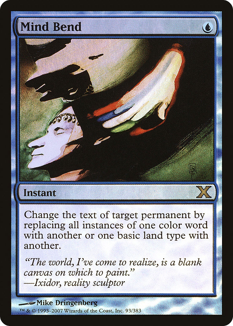 Mind Bend — Tenth Edition — Magic: The Gathering
