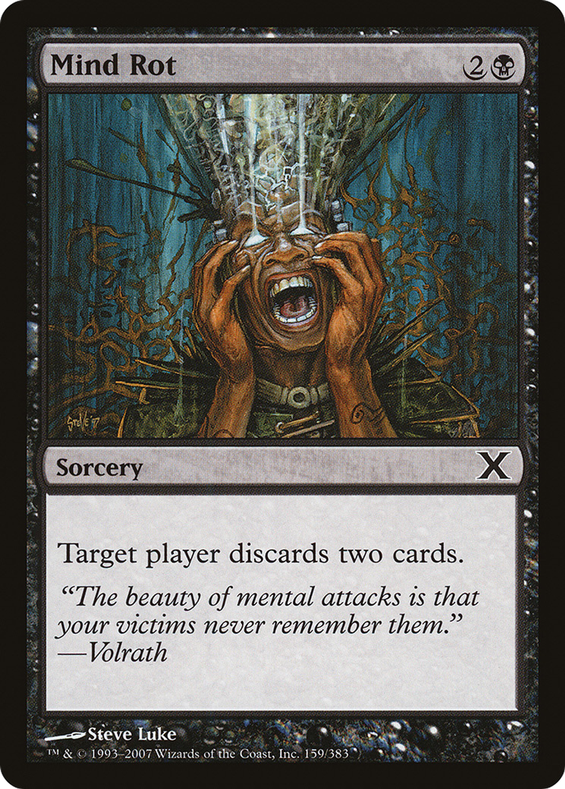 Mind Rot — Tenth Edition — Magic: The Gathering