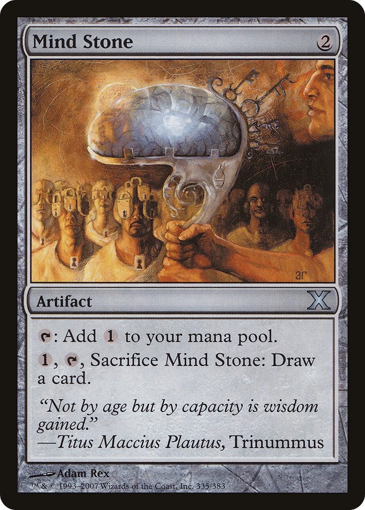 Mind Stone — Tenth Edition — Magic: The Gathering