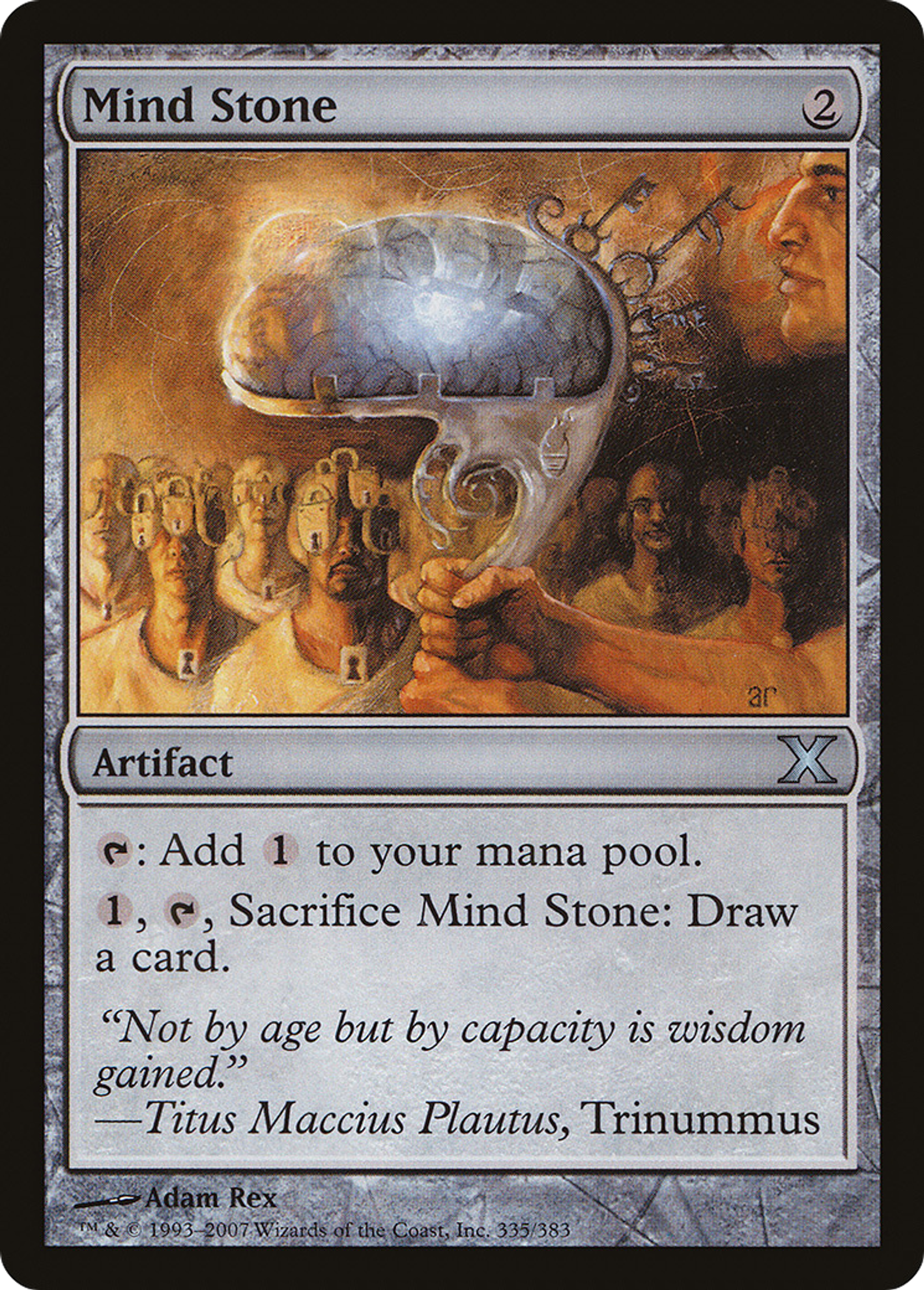 Mind Stone — Tenth Edition — Magic: The Gathering