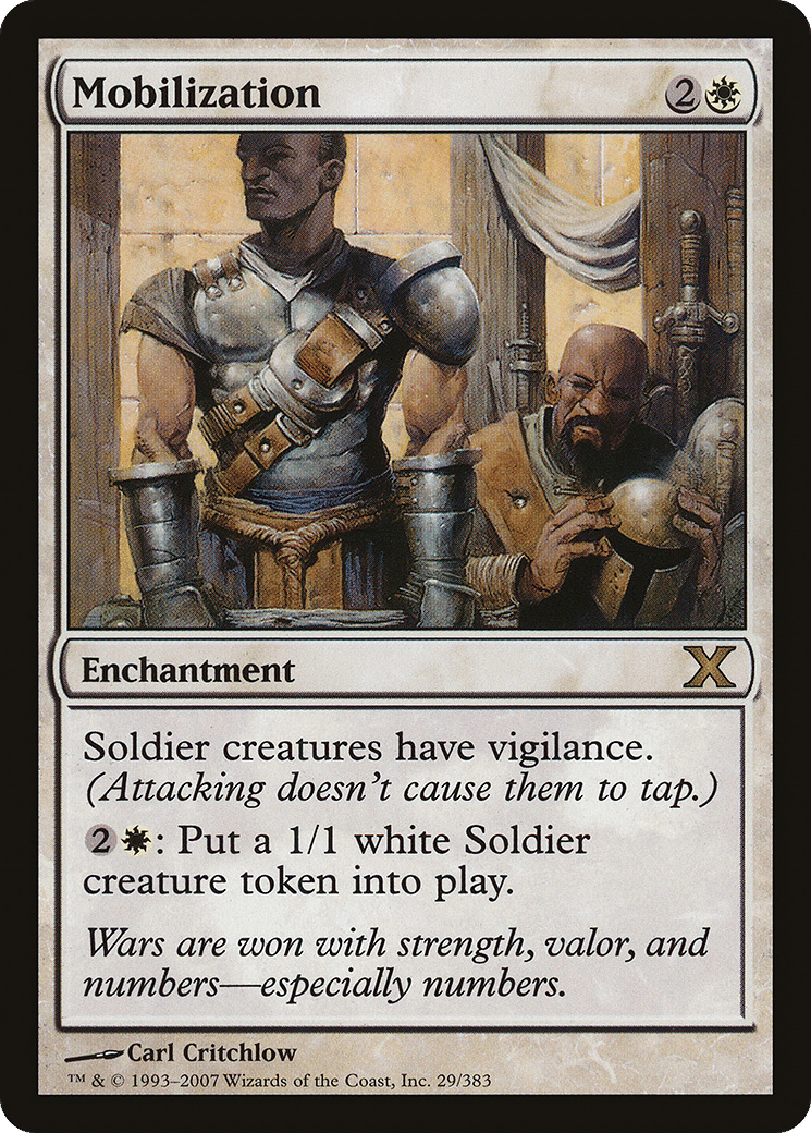Mobilization — Tenth Edition — Magic: The Gathering