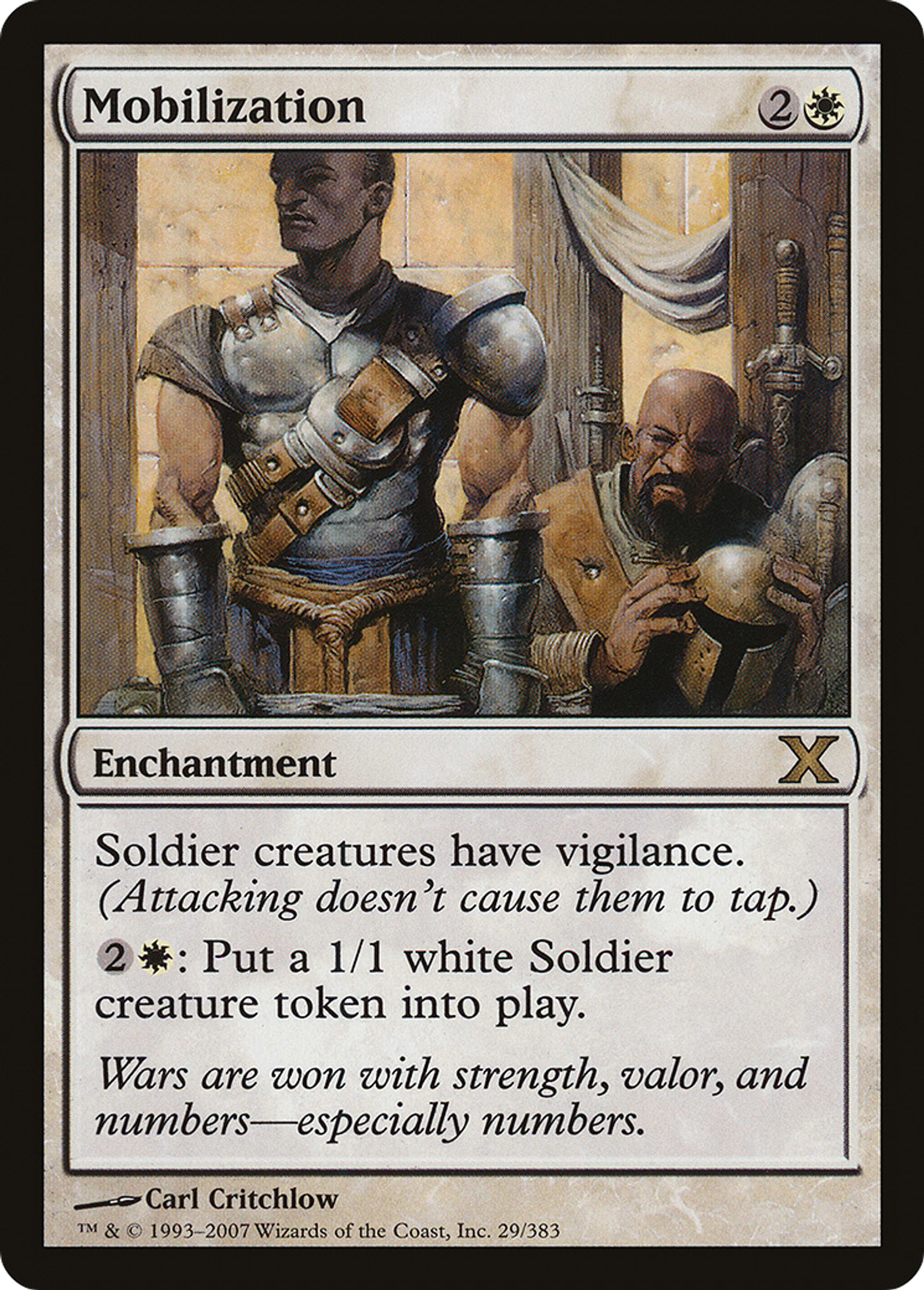 Mobilization — Tenth Edition — Magic: The Gathering