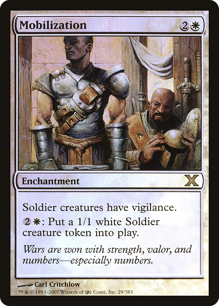 Mobilization — Tenth Edition — Magic: The Gathering