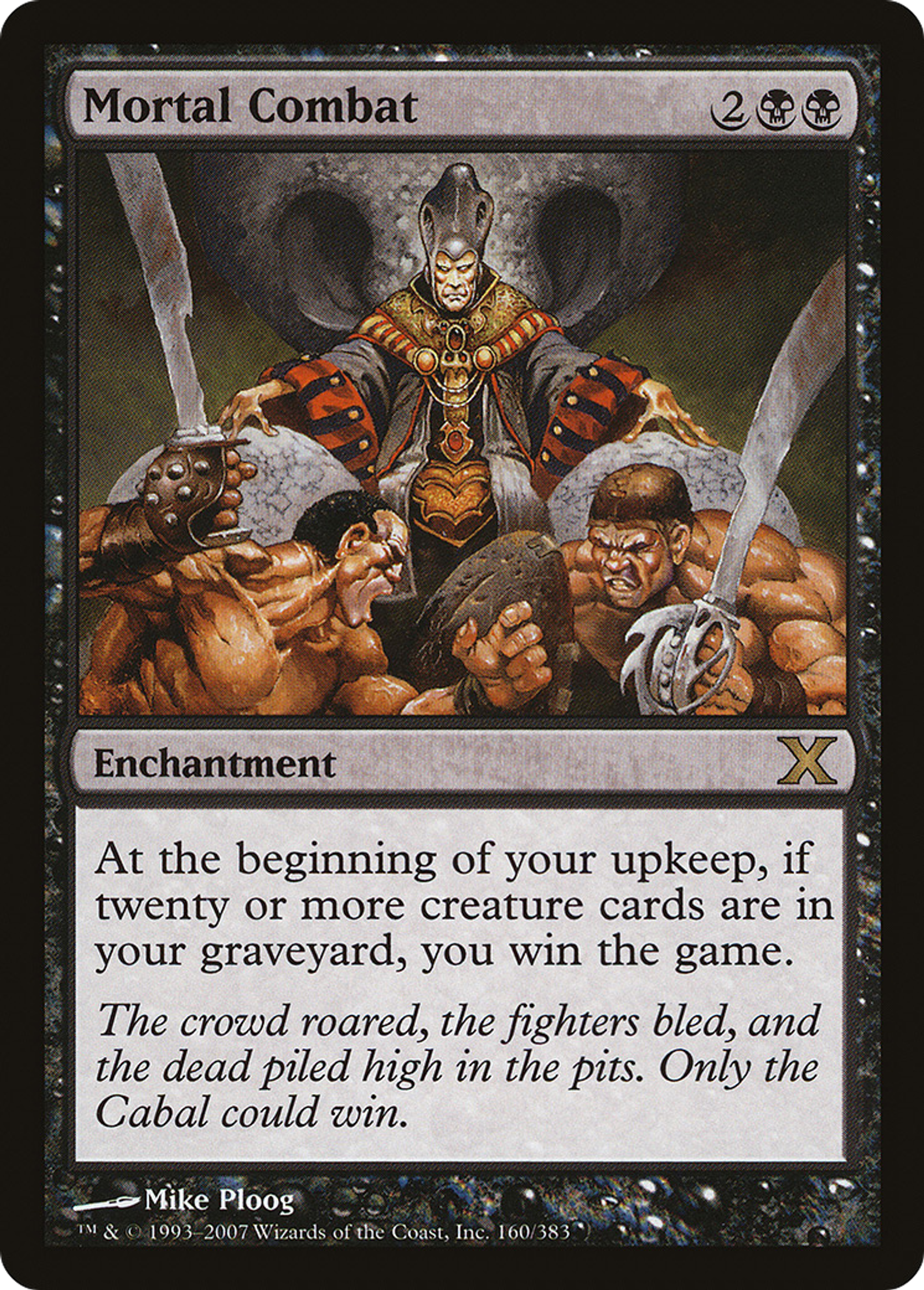 Mortal Combat — Tenth Edition — Magic: The Gathering