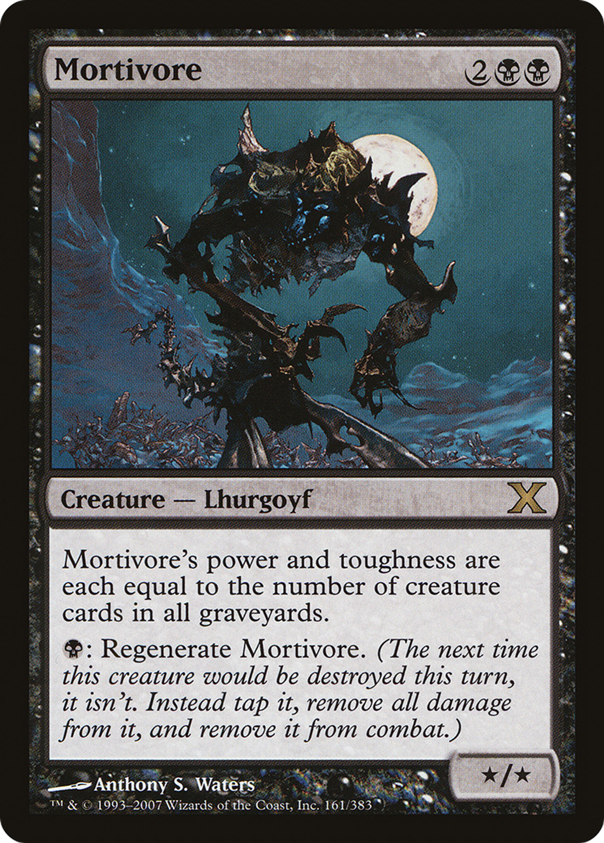 Mortivore — Tenth Edition — Magic: The Gathering