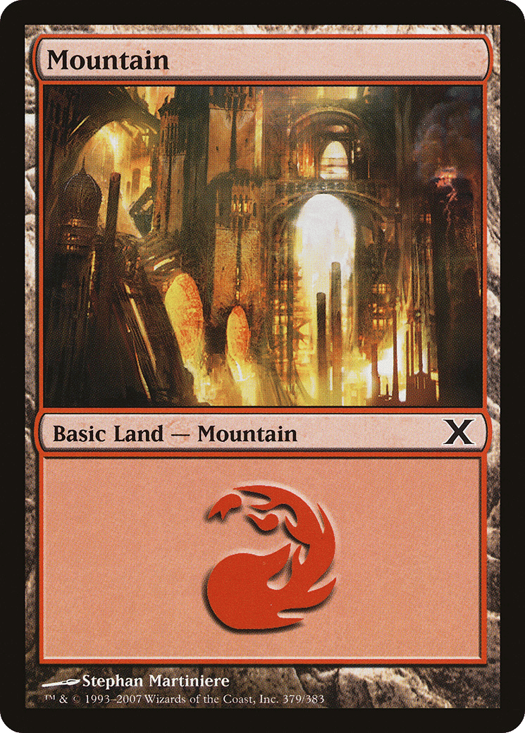 Montagne — Tenth Edition — Magic: The Gathering