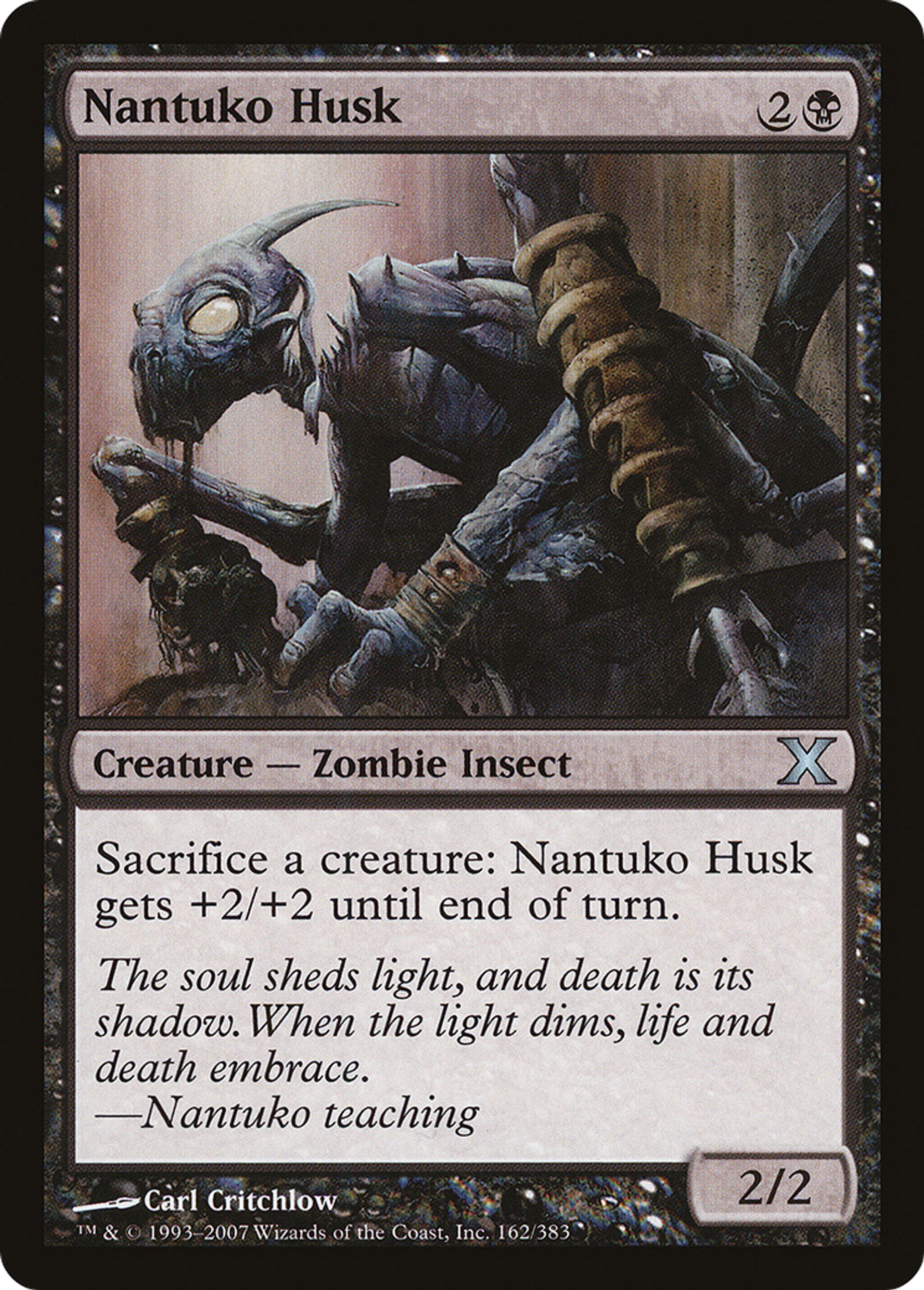 Nantuko Husk — Tenth Edition — Magic: The Gathering