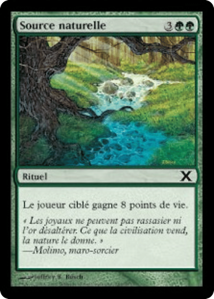 Source naturelle — Tenth Edition — Magic: The Gathering