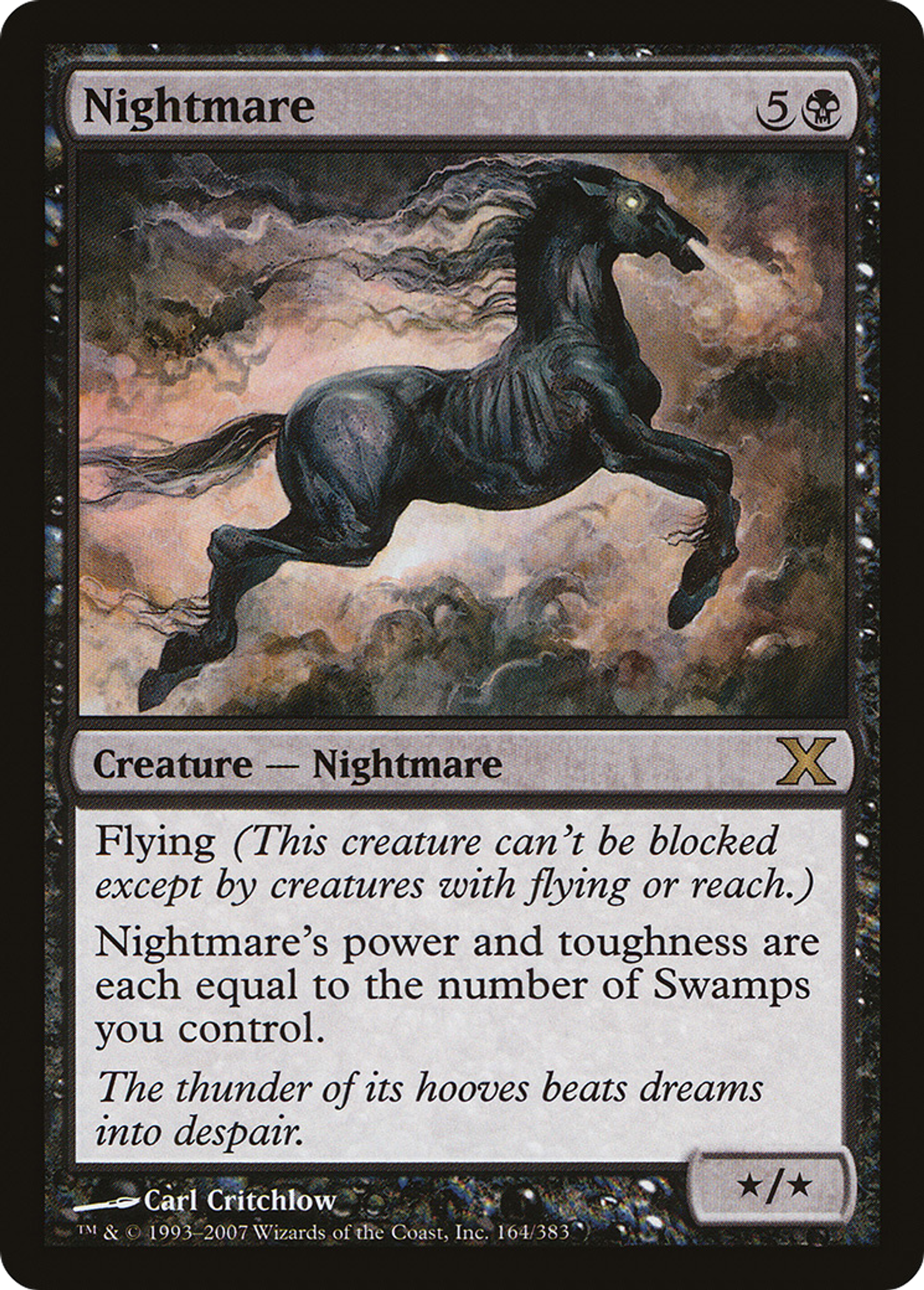 Nightmare — Tenth Edition — Magic: The Gathering