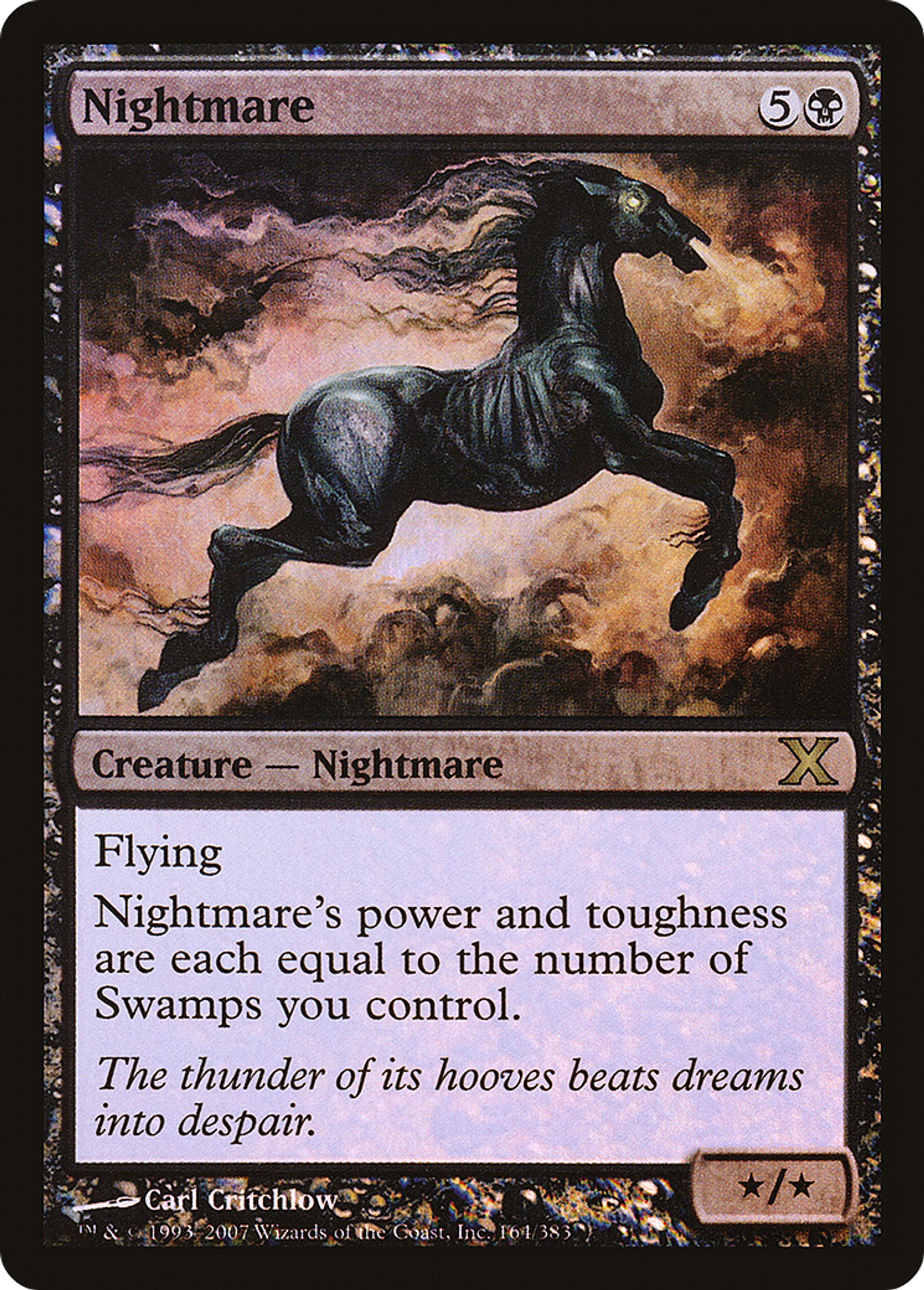 Nightmare — Tenth Edition — Magic: The Gathering