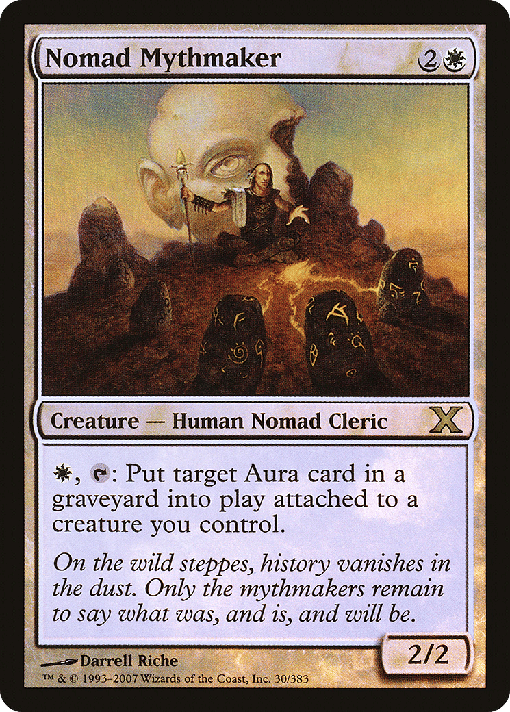 Nomad Mythmaker — Tenth Edition — Magic: The Gathering