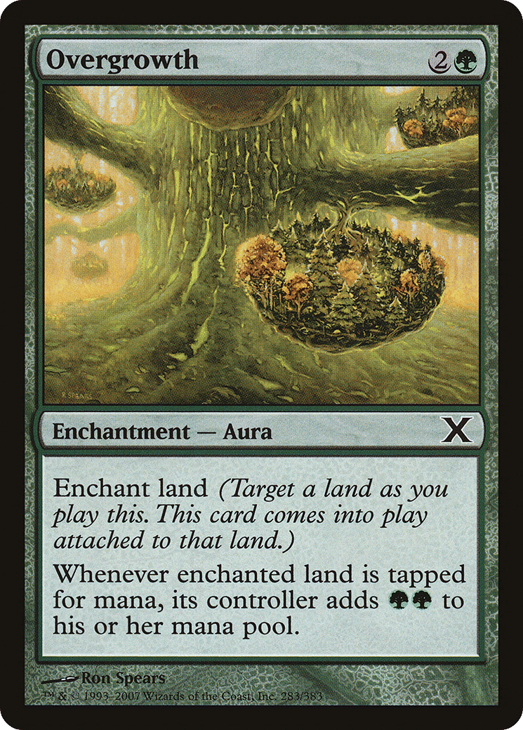 Overgrowth — Tenth Edition — Magic: The Gathering