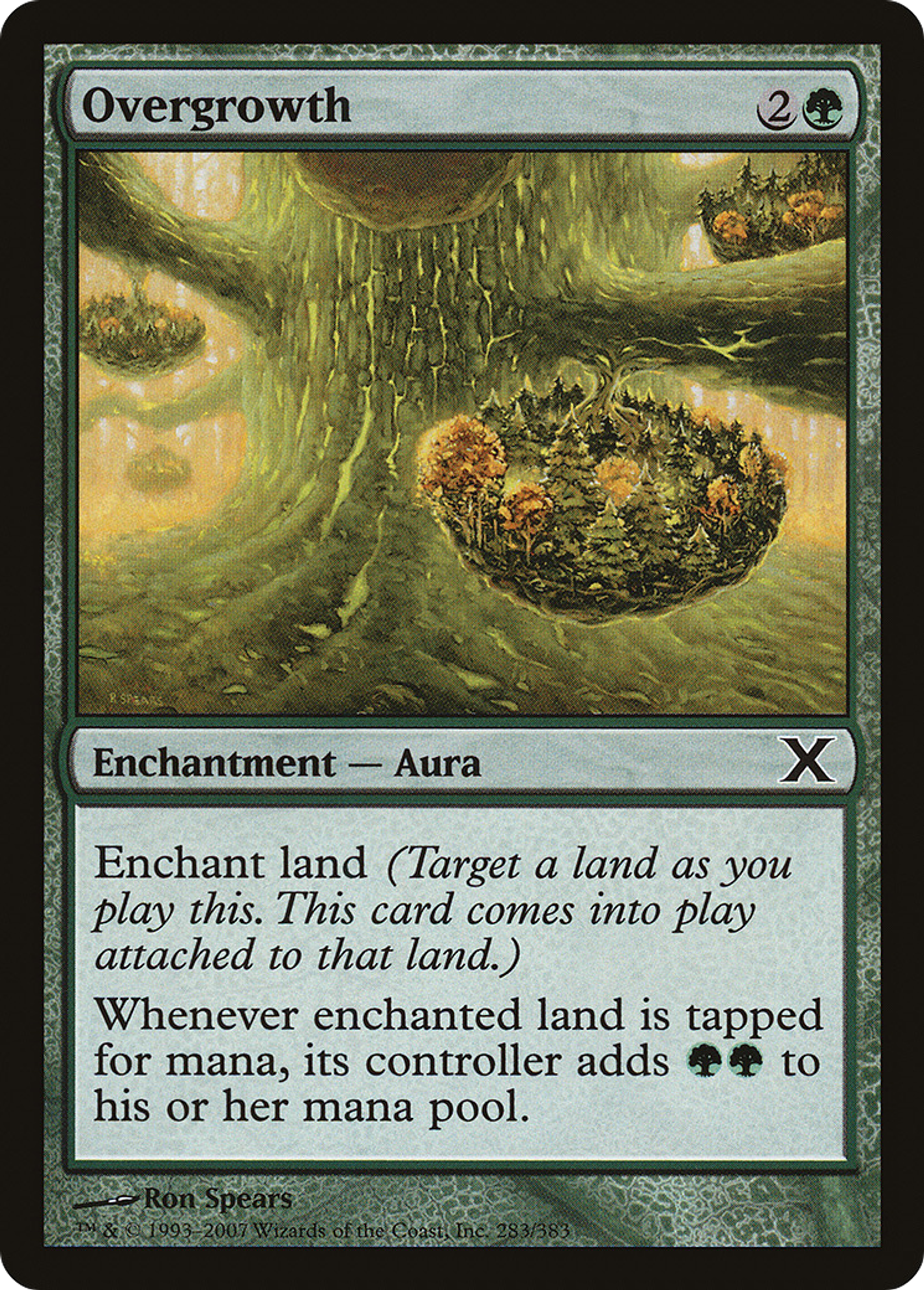 Overgrowth — Tenth Edition — Magic: The Gathering