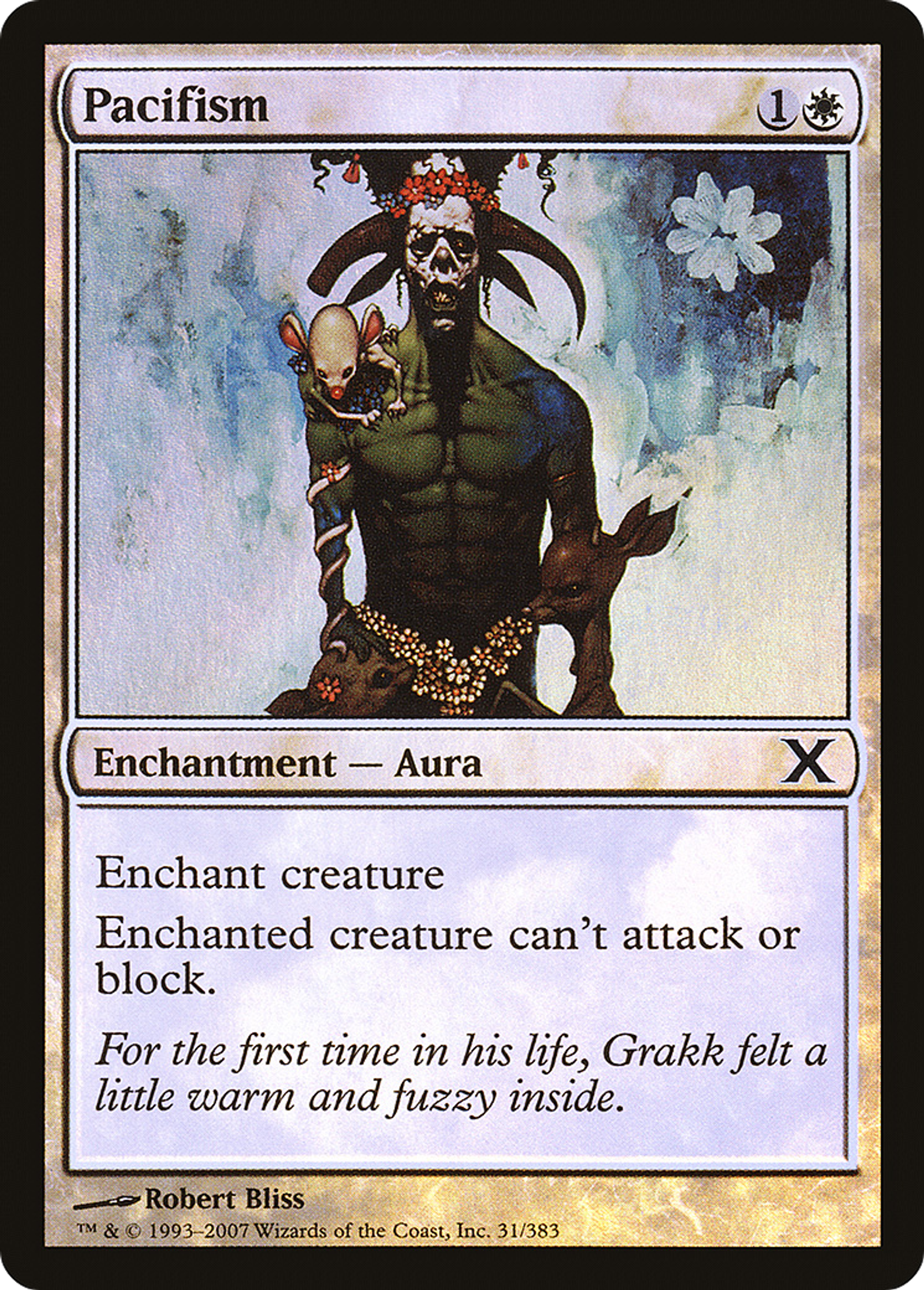 Pacifism — Tenth Edition — Magic: The Gathering