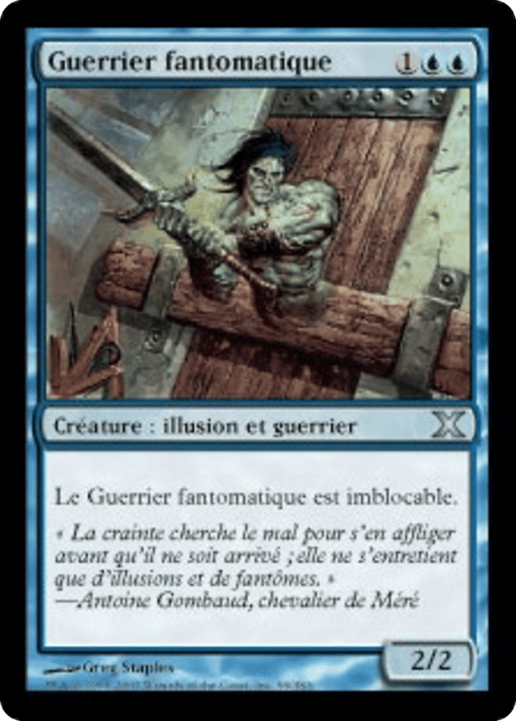 Guerrier fantomatique — Tenth Edition — Magic: The Gathering