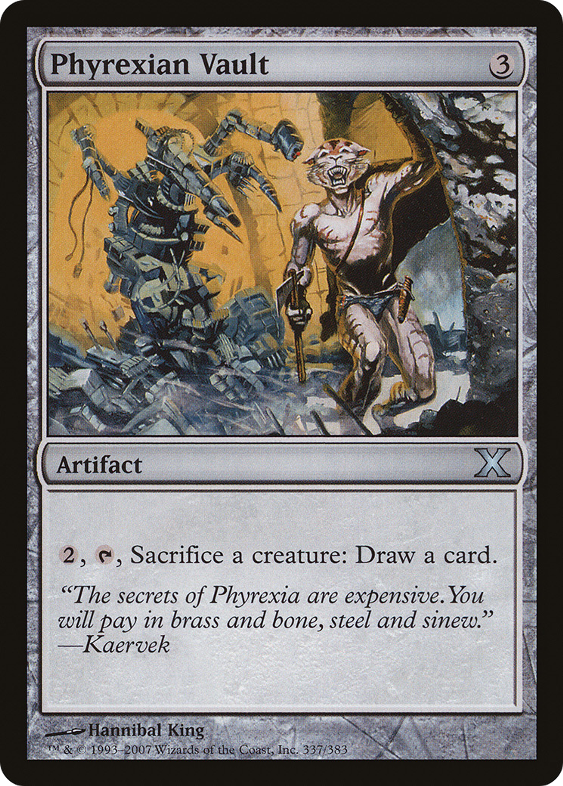 Phyrexian Vault — Tenth Edition — Magic: The Gathering