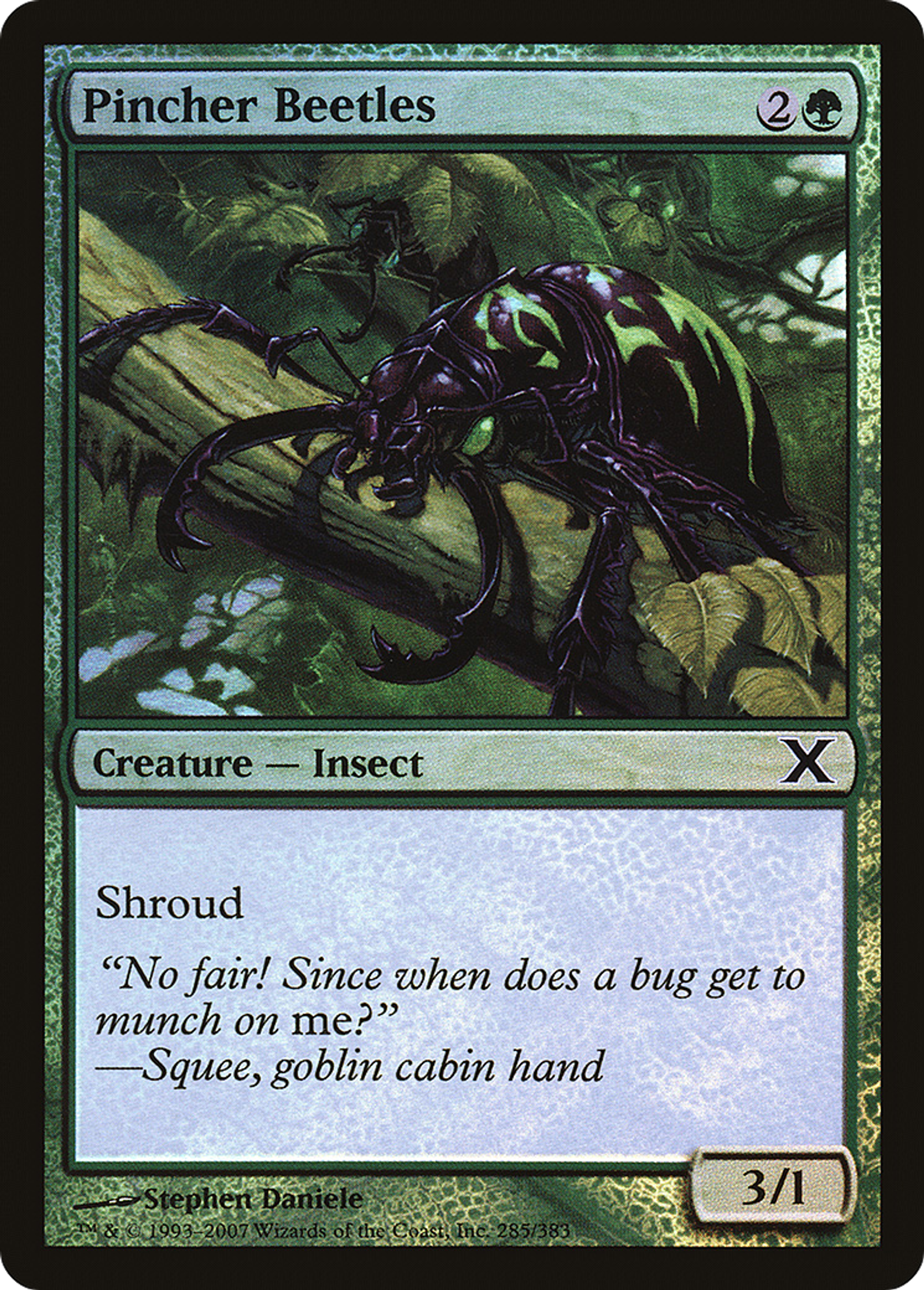 Pincher Beetles — Tenth Edition — Magic: The Gathering