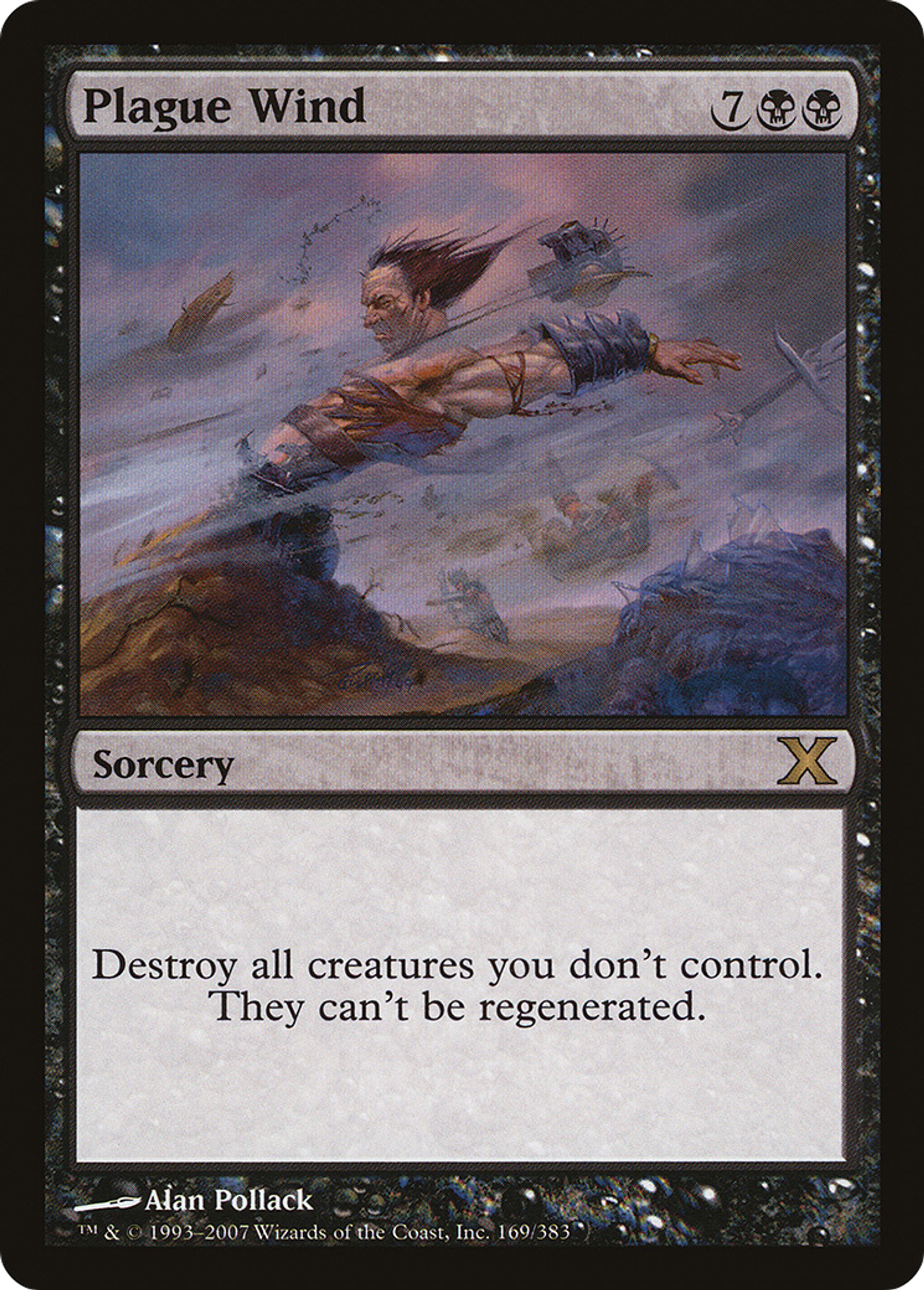 Plague Wind — Tenth Edition — Magic: The Gathering