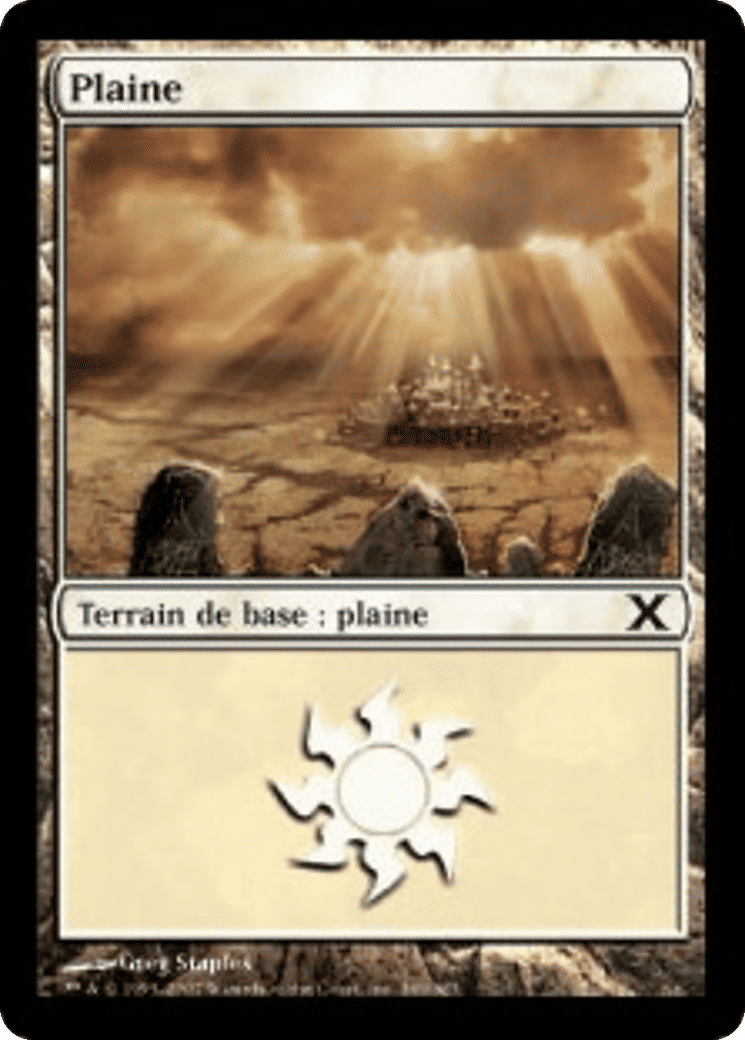 Plaine — Tenth Edition — Magic: The Gathering