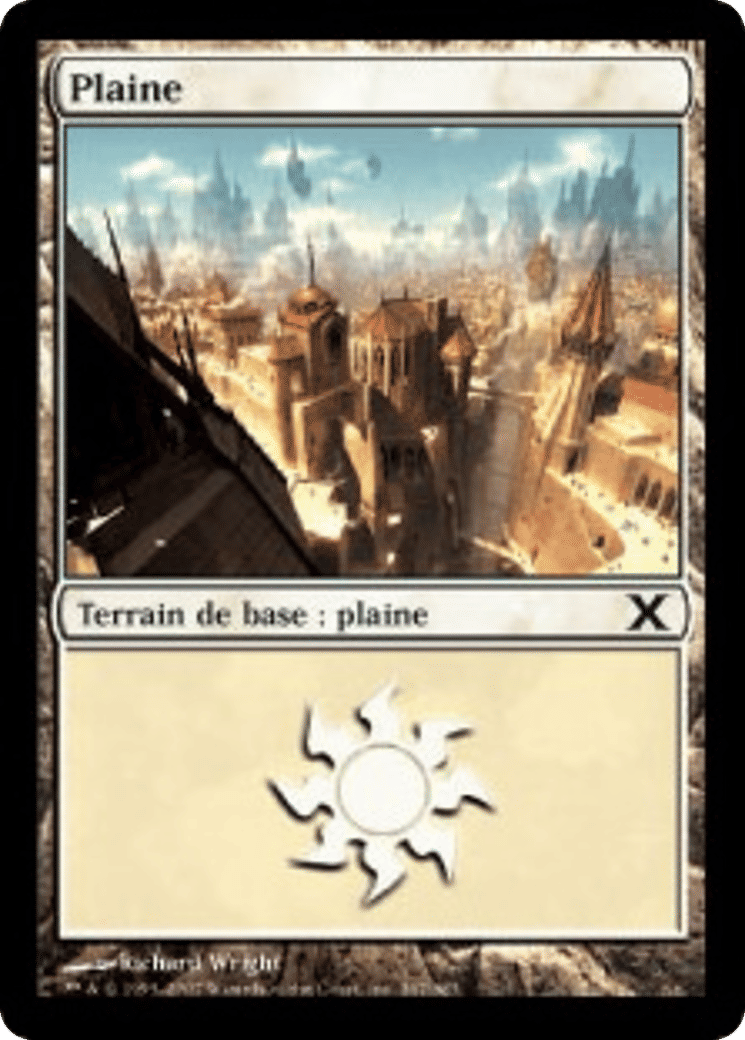 Plaine — Tenth Edition — Magic: The Gathering