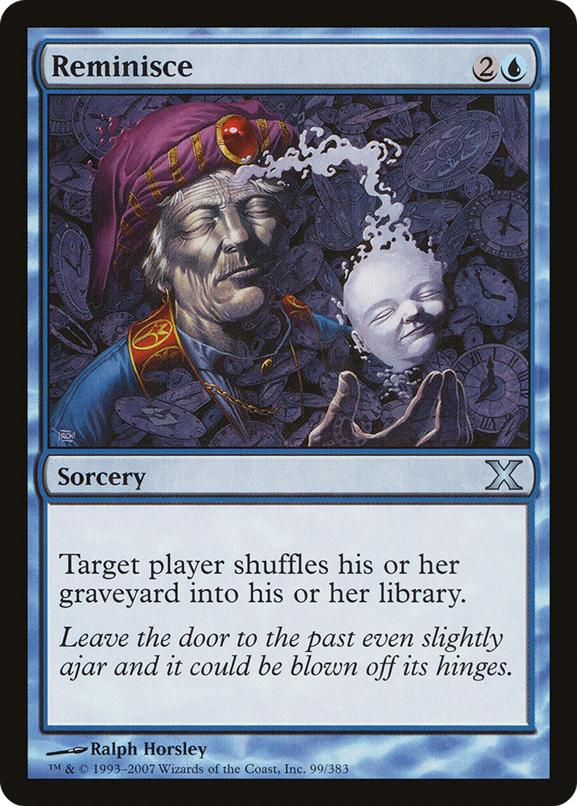 Reminisce — Tenth Edition — Magic: The Gathering