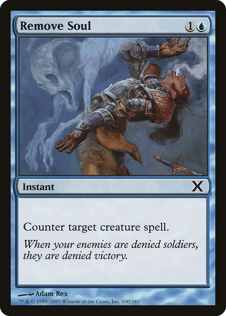 Remove Soul — Tenth Edition — Magic: The Gathering