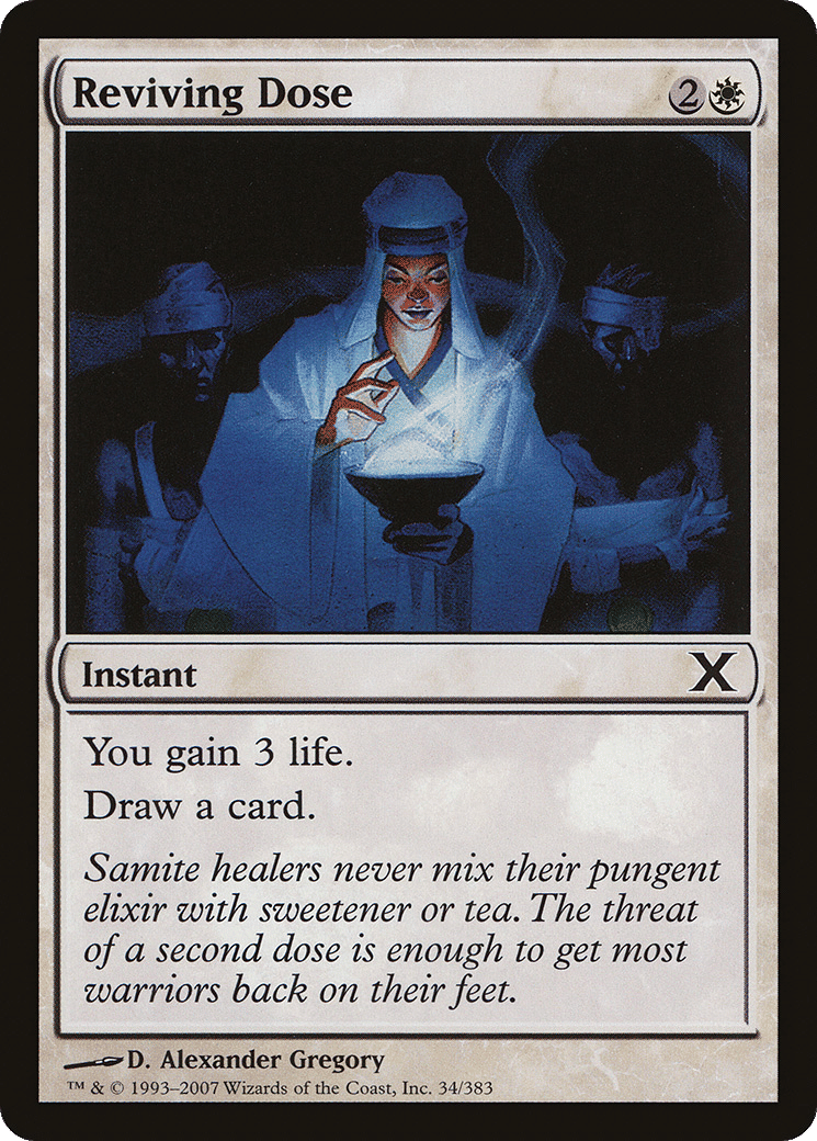 Reviving Dose — Tenth Edition — Magic: The Gathering