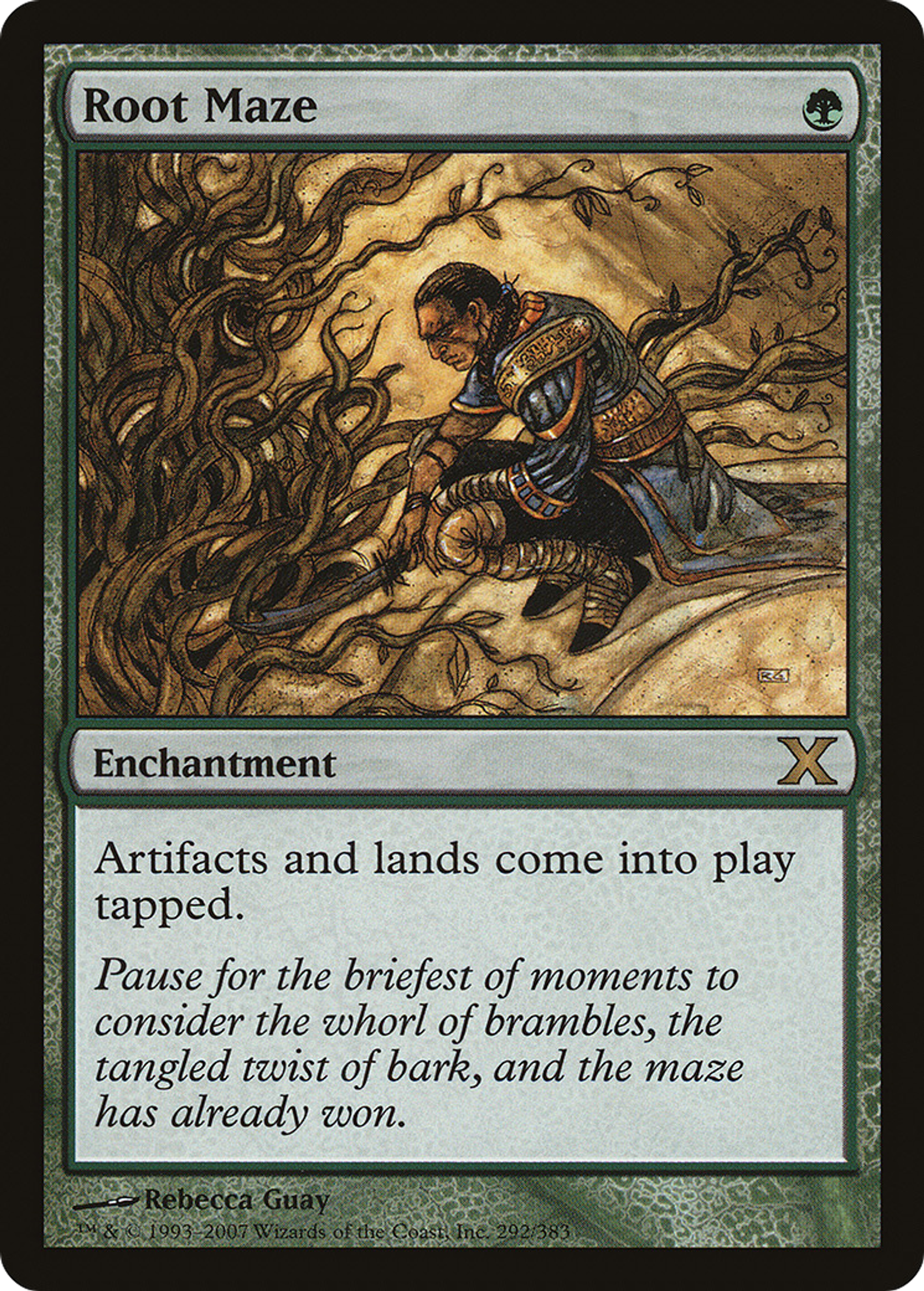 Root Maze — Tenth Edition — Magic: The Gathering