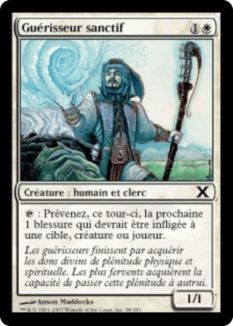 Guérisseur sanctif — Tenth Edition — Magic: The Gathering