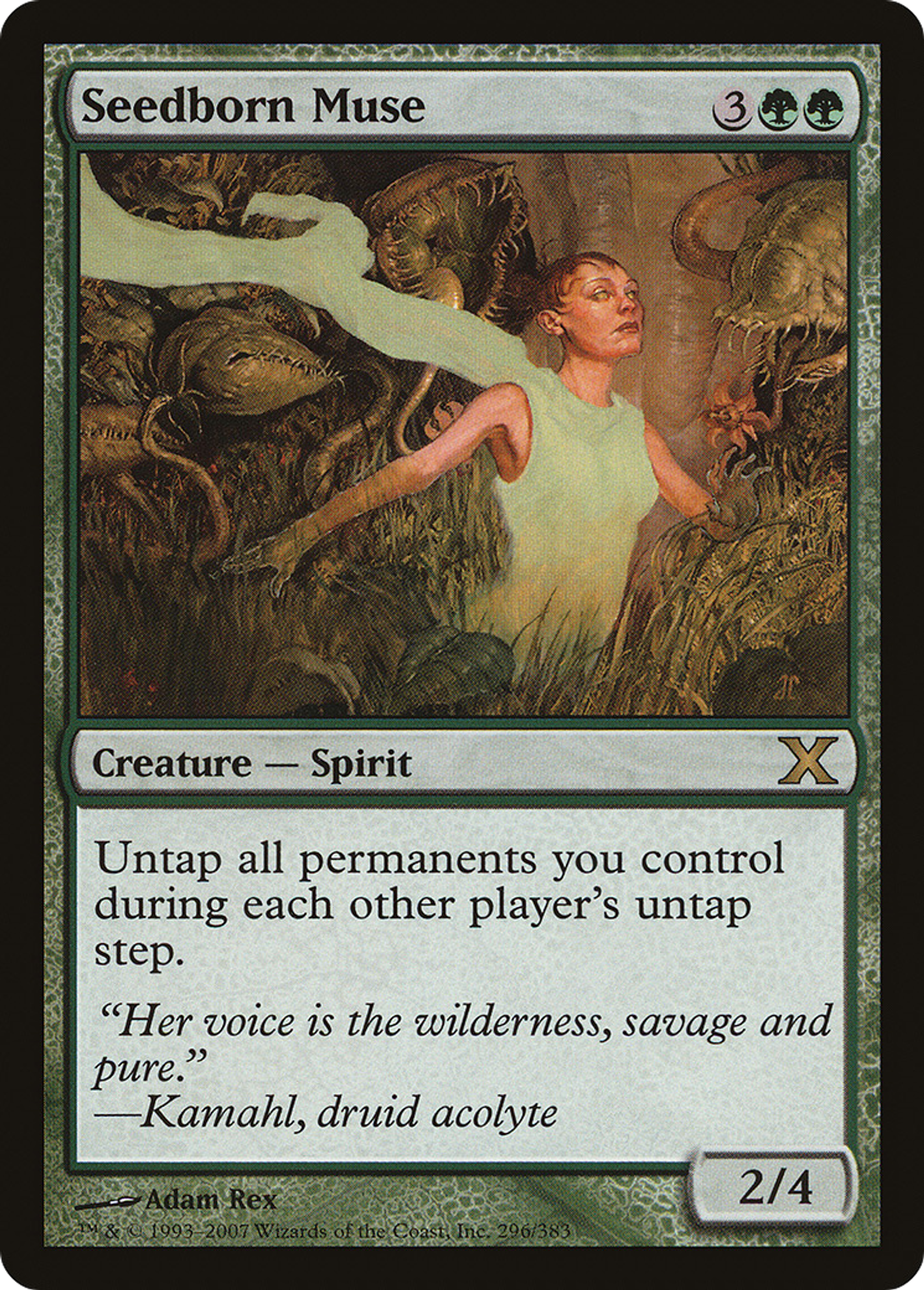 Seedborn Muse — Tenth Edition — Magic: The Gathering