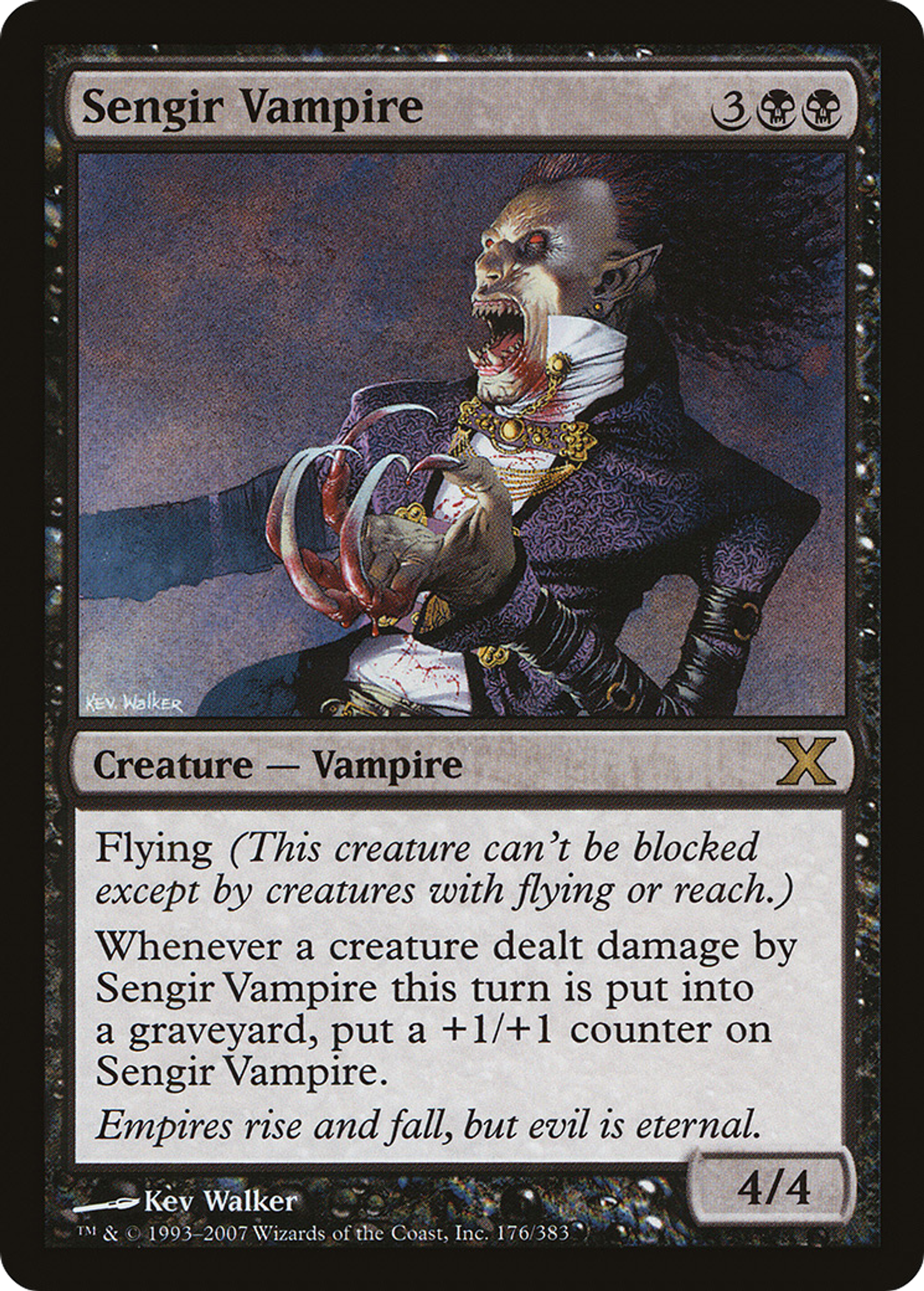 Sengir Vampire — Tenth Edition — Magic: The Gathering