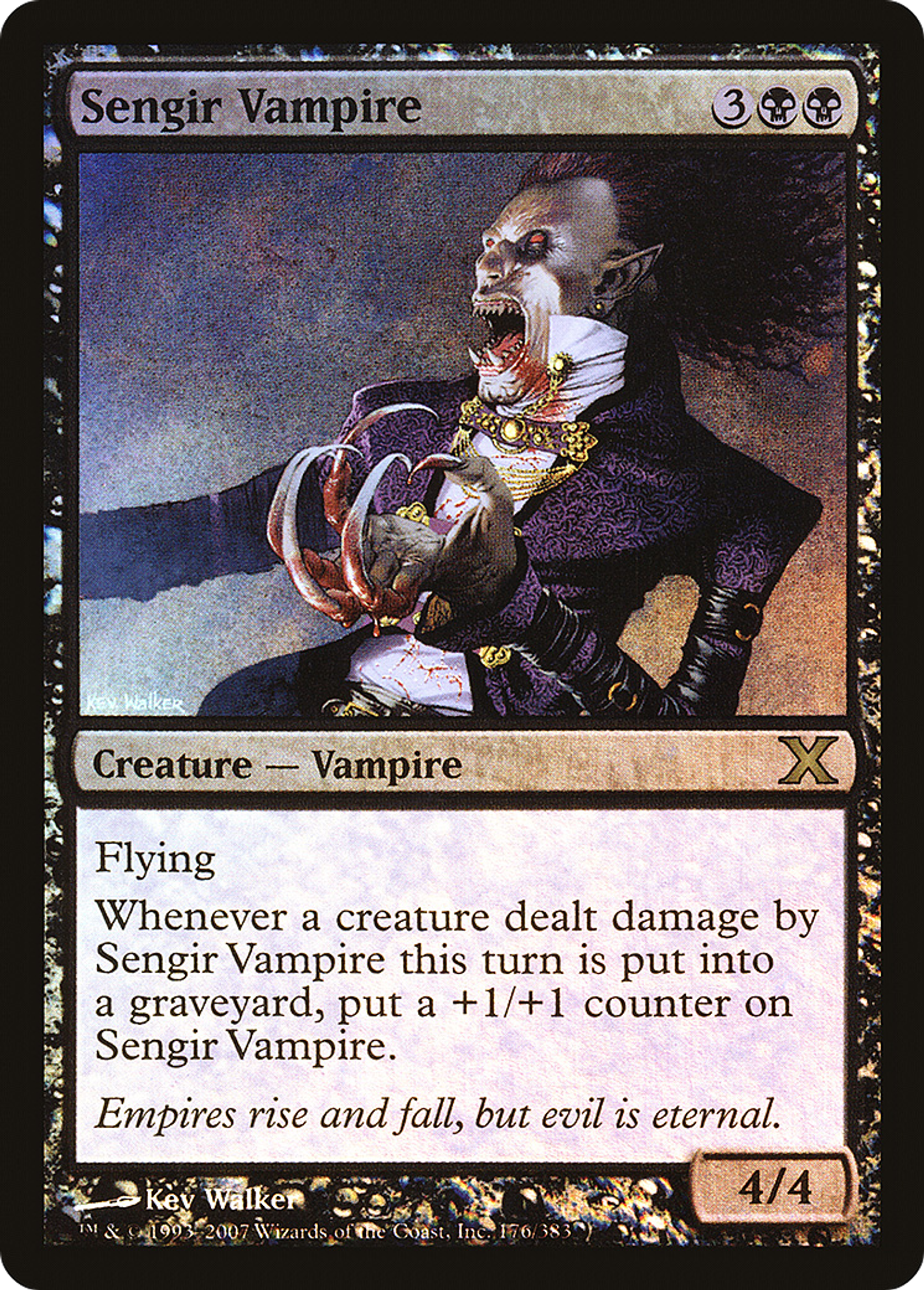 Sengir Vampire — Tenth Edition — Magic: The Gathering