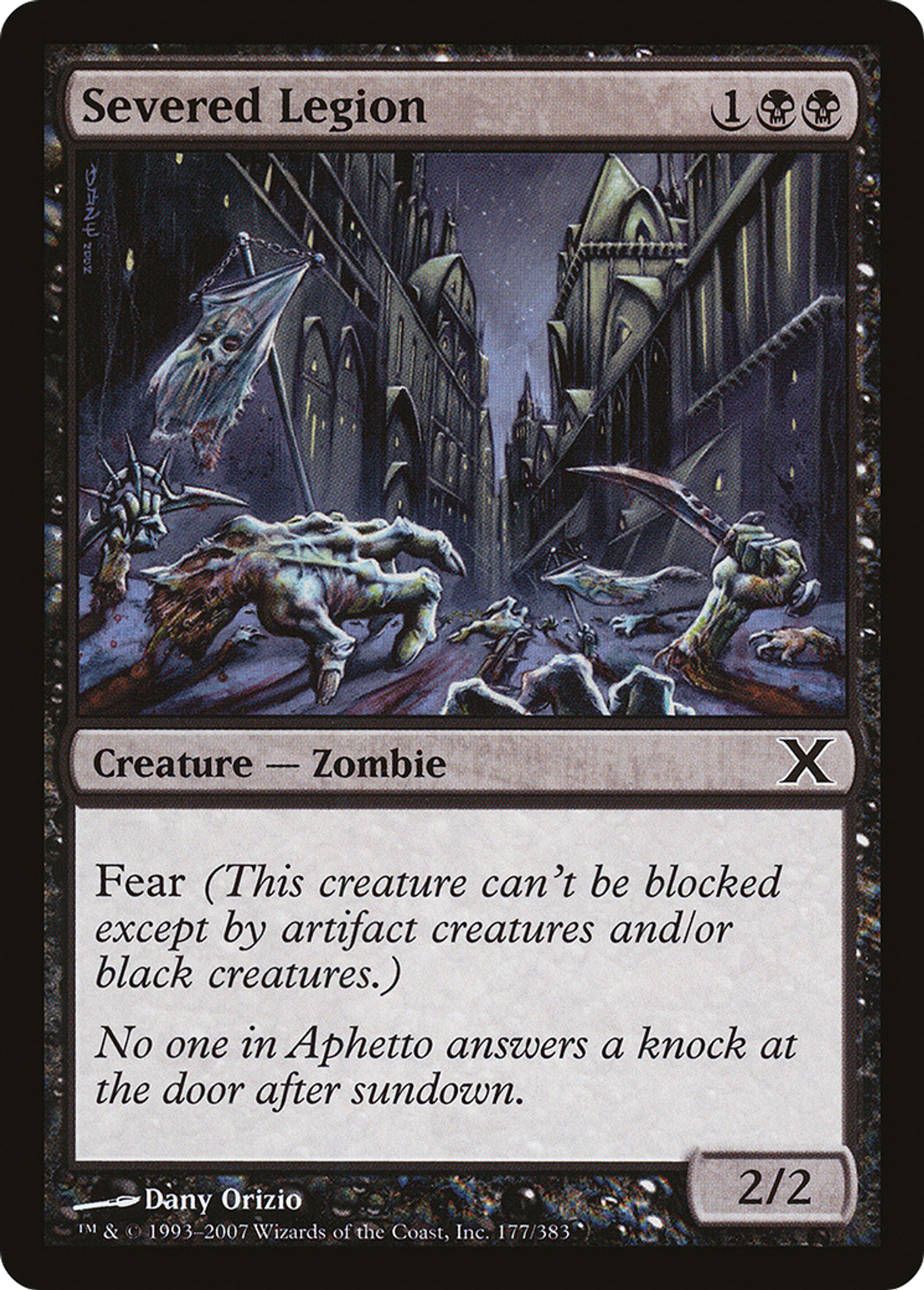 Severed Legion — Tenth Edition — Magic: The Gathering