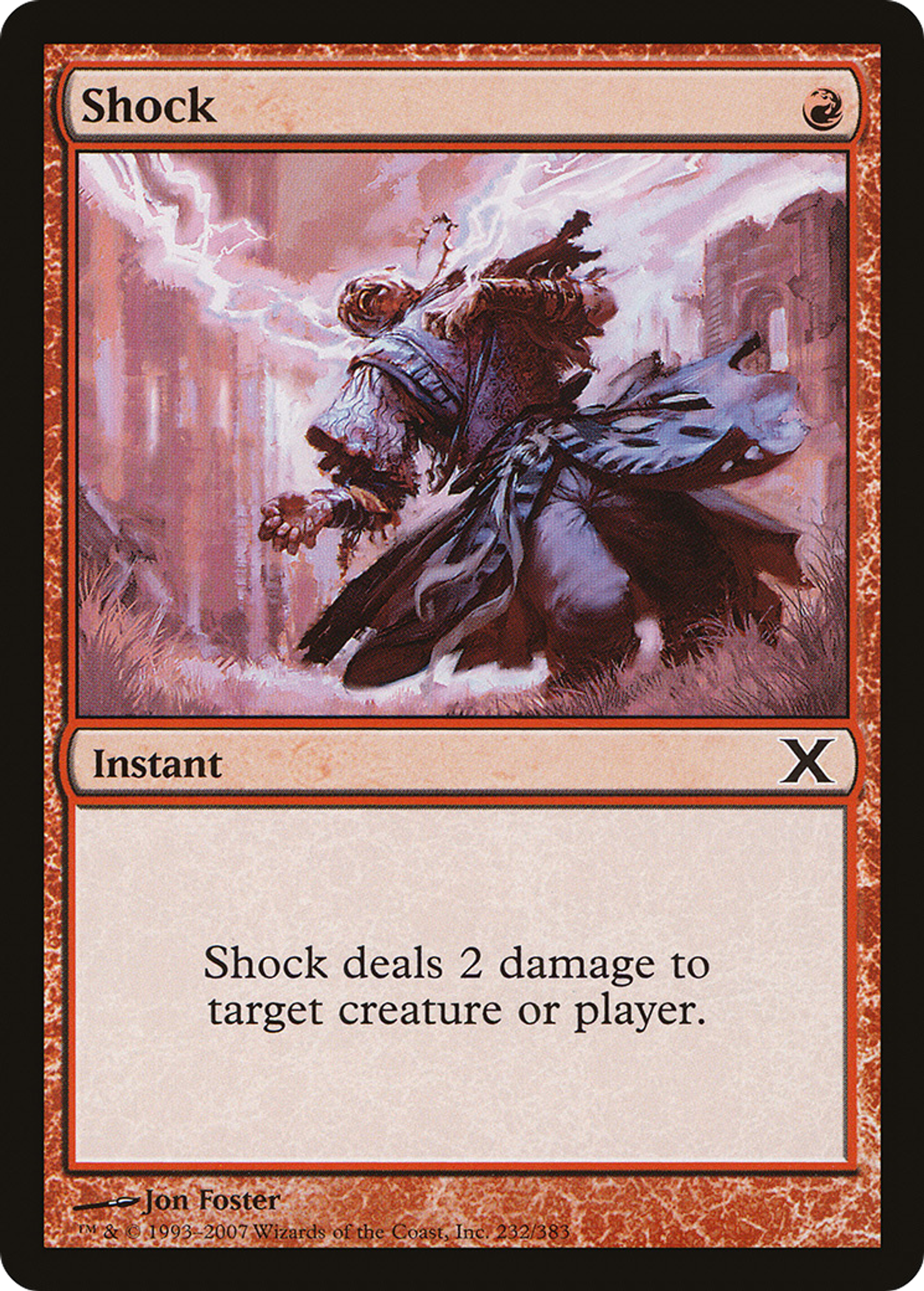 Shock — Tenth Edition — Magic: The Gathering