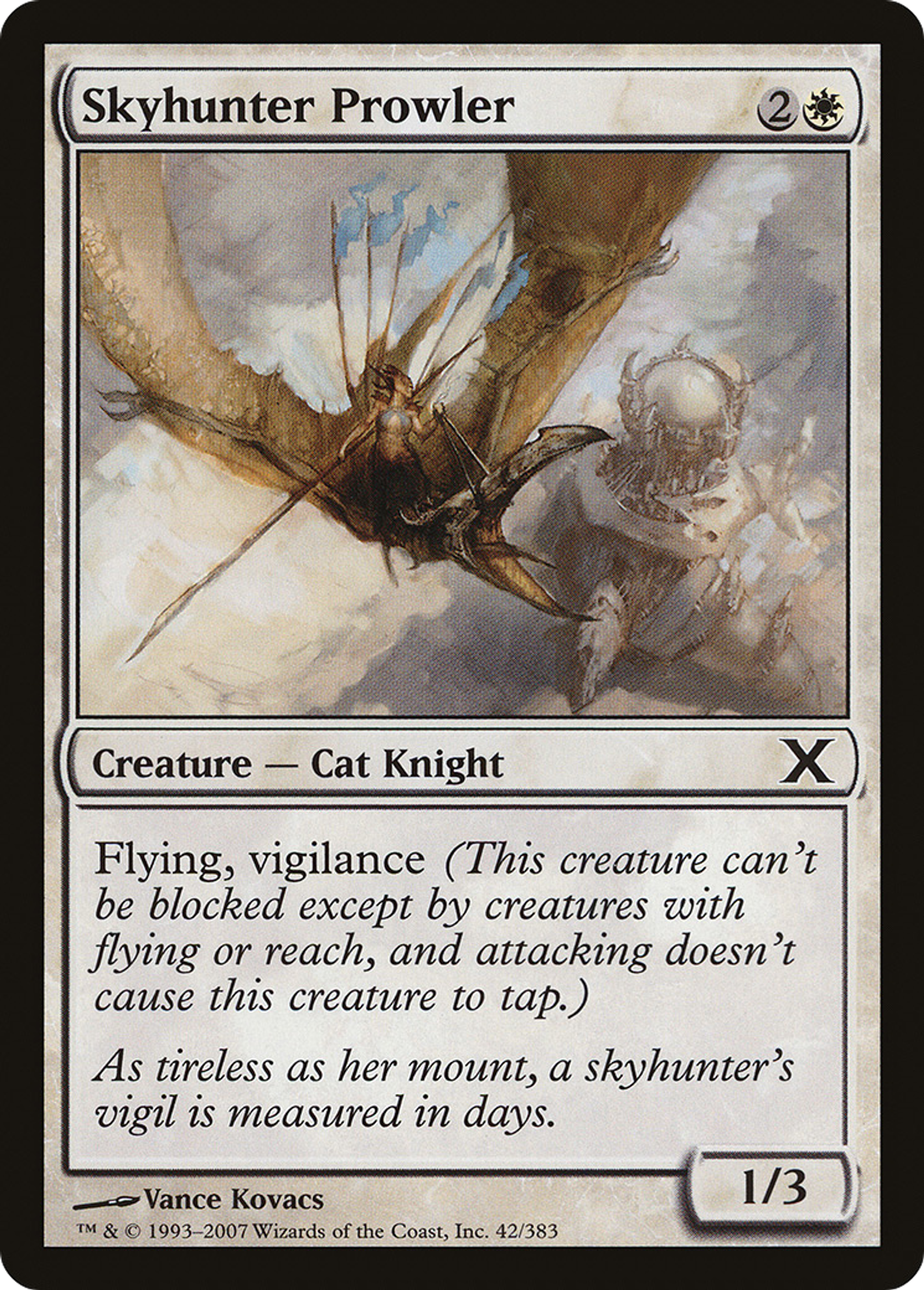 Skyhunter Prowler — Tenth Edition — Magic: The Gathering