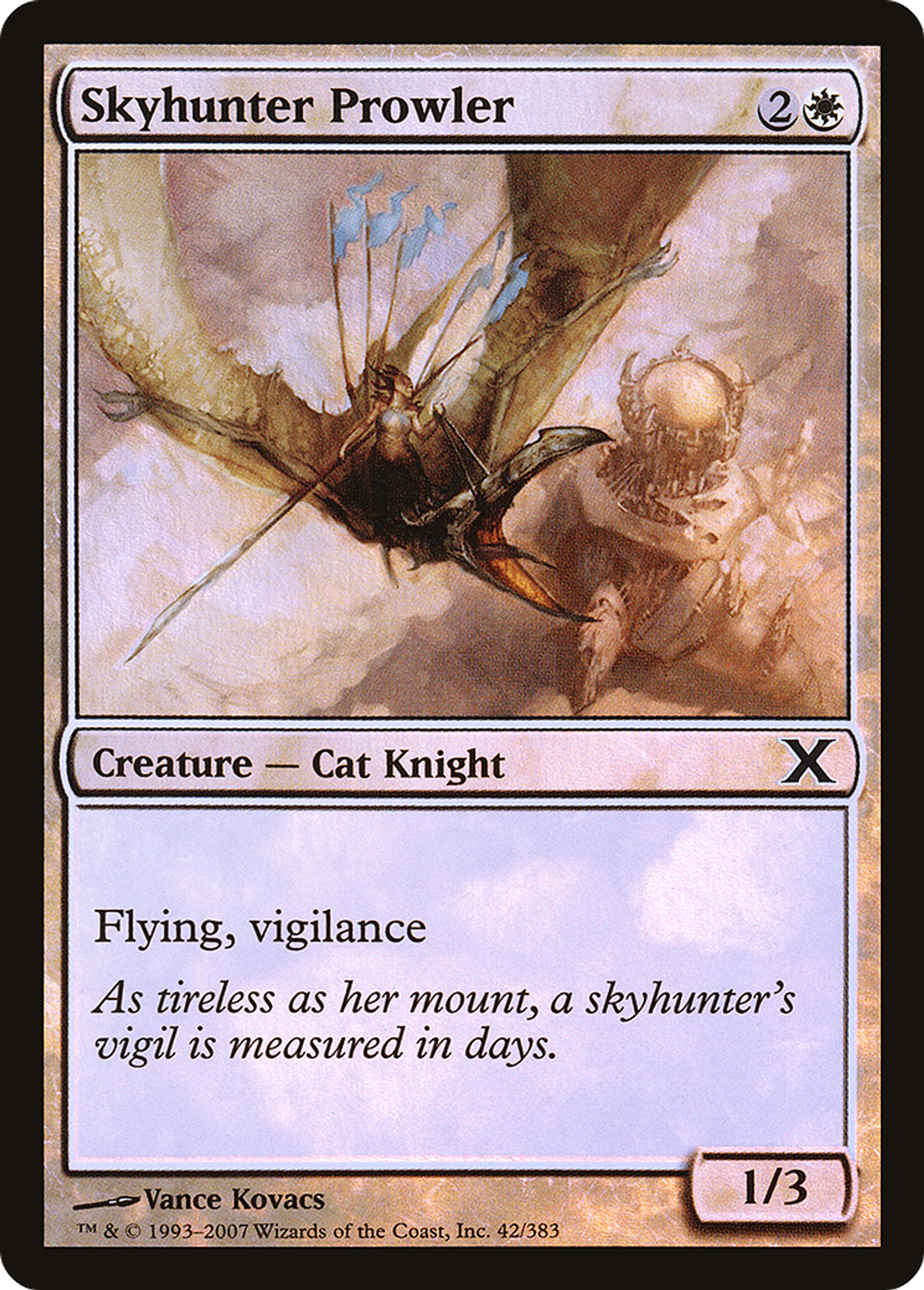 Skyhunter Prowler — Tenth Edition — Magic: The Gathering