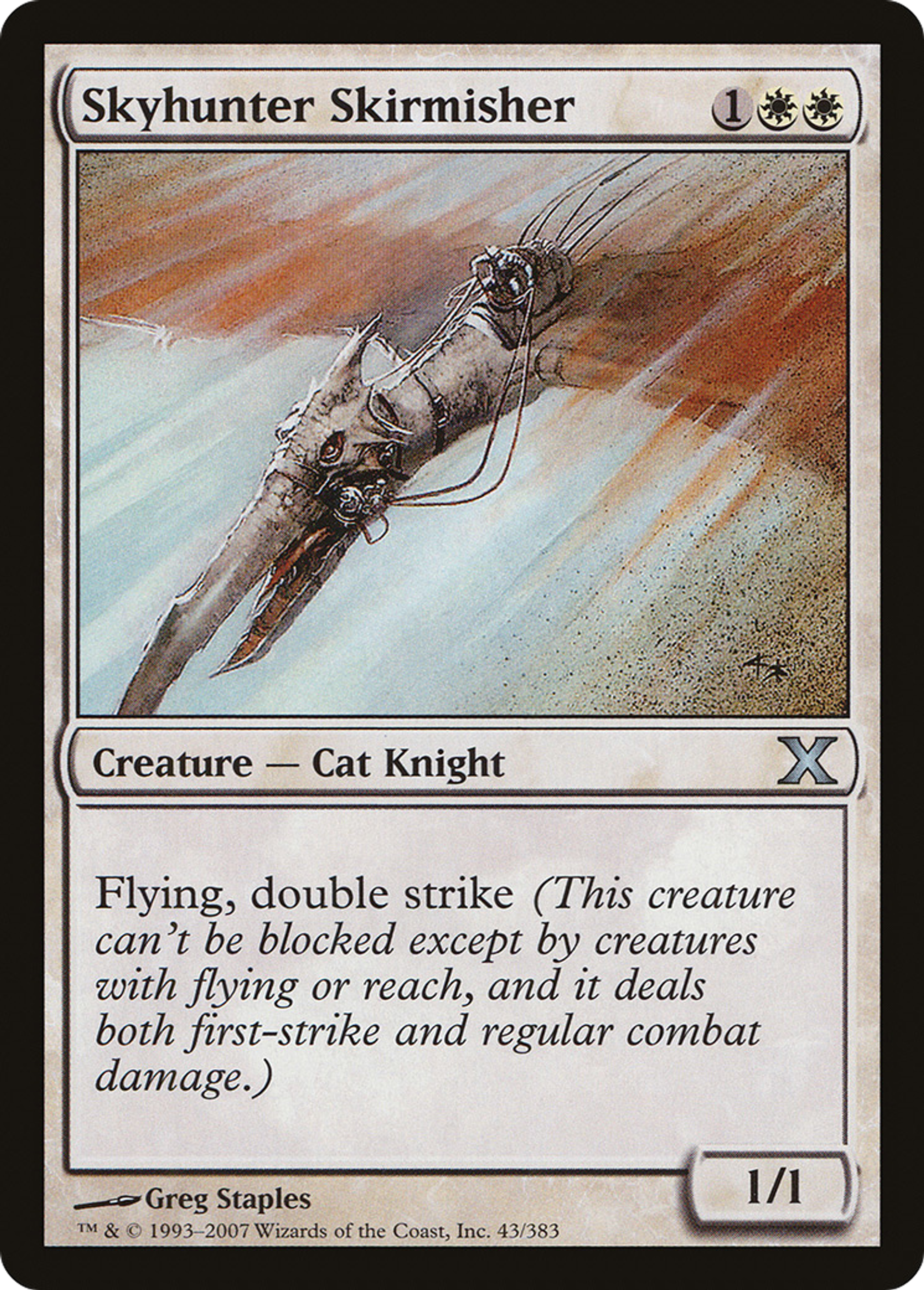 Skyhunter Skirmisher — Tenth Edition — Magic: The Gathering