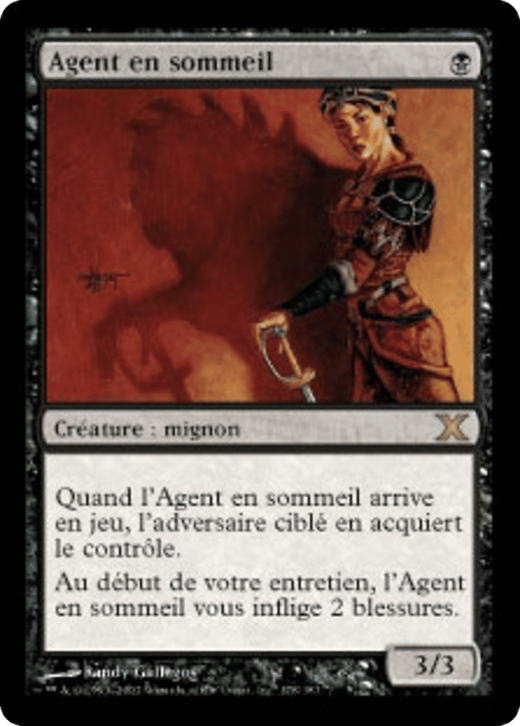 Agent en sommeil — Tenth Edition — Magic: The Gathering