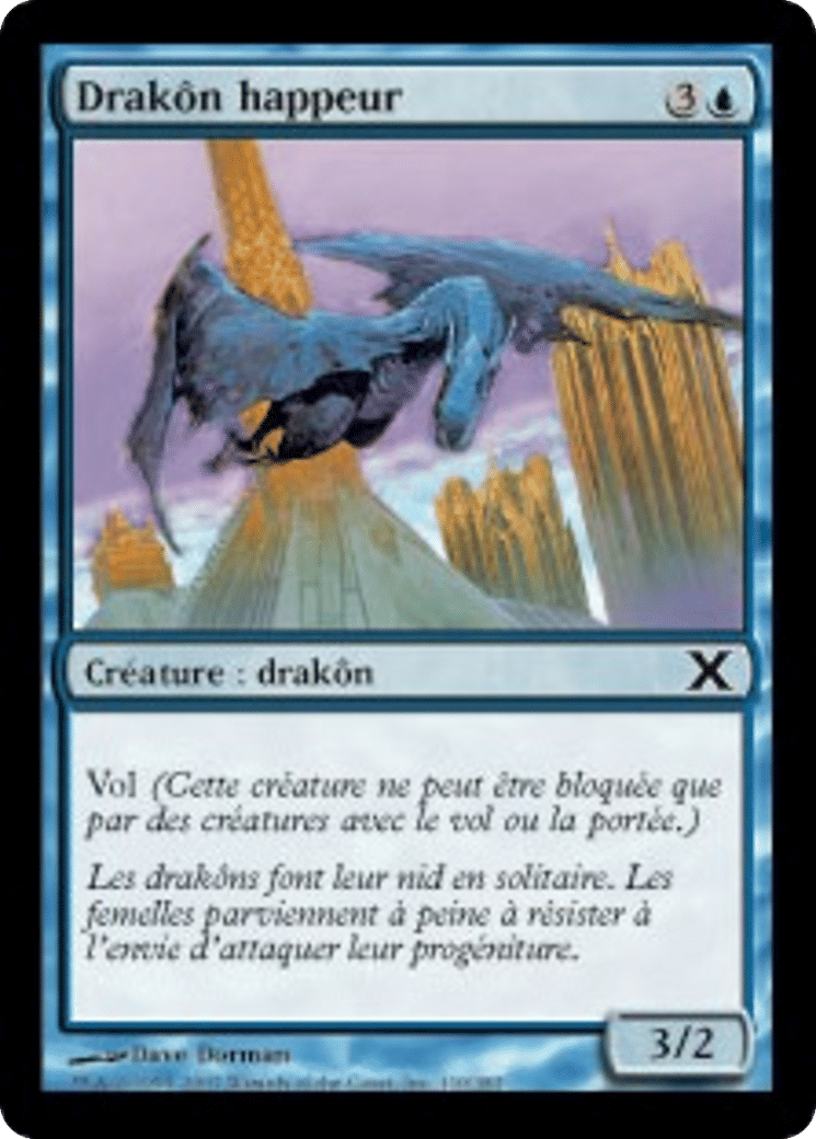 Drakôn happeur — Tenth Edition — Magic: The Gathering