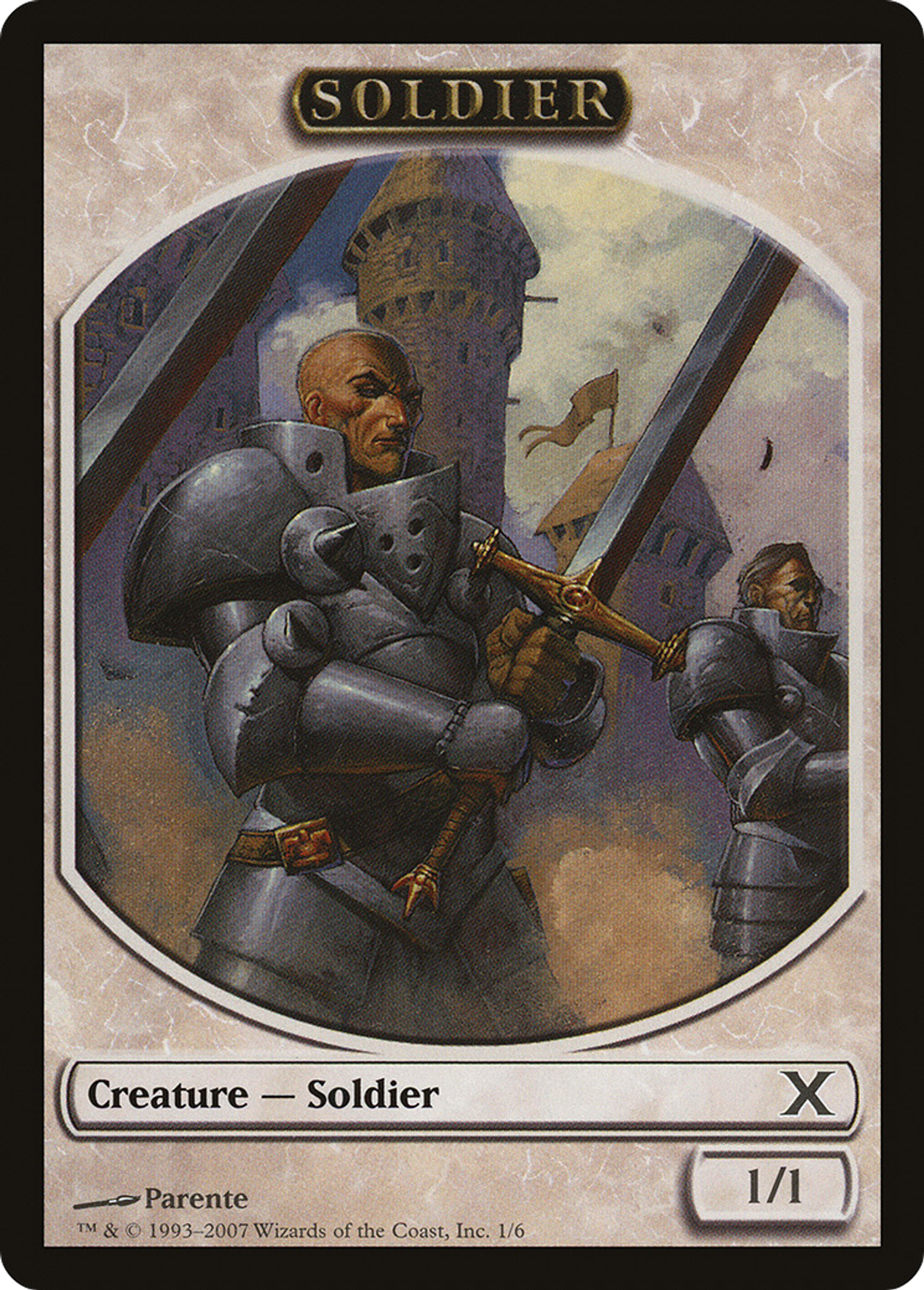 Soldier — Tenth Edition — Magic: The Gathering